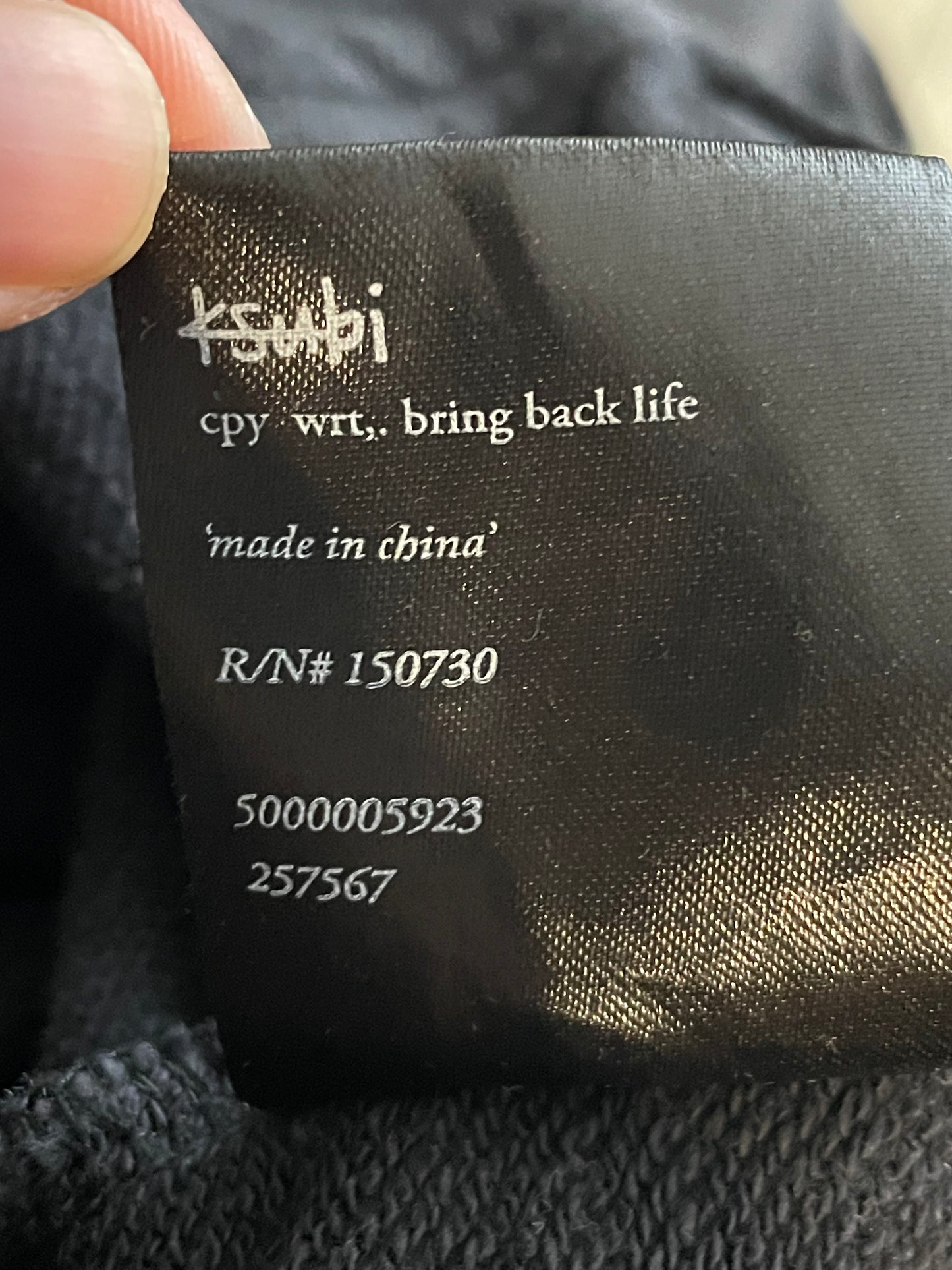 Ksubi Logo Black & White Hoodie