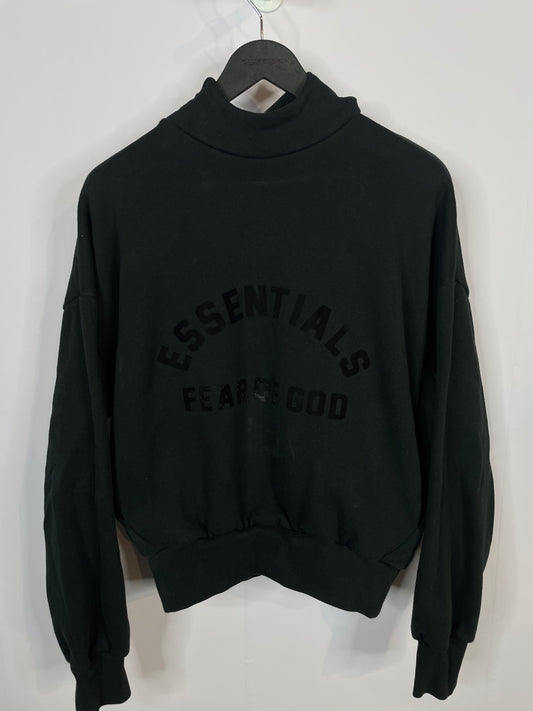 Essentials Hoodie Jet Black Used XS