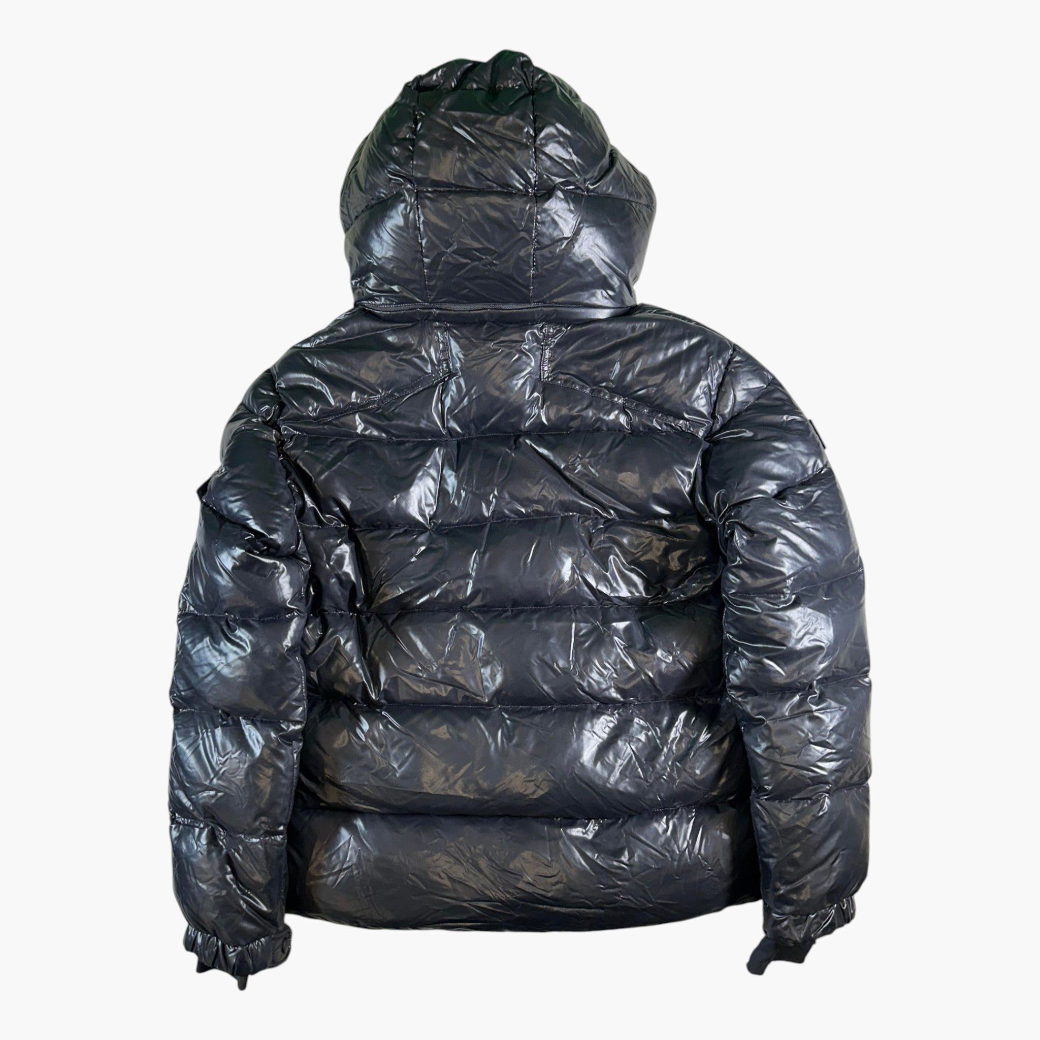 Sams Black Puffer Jacket