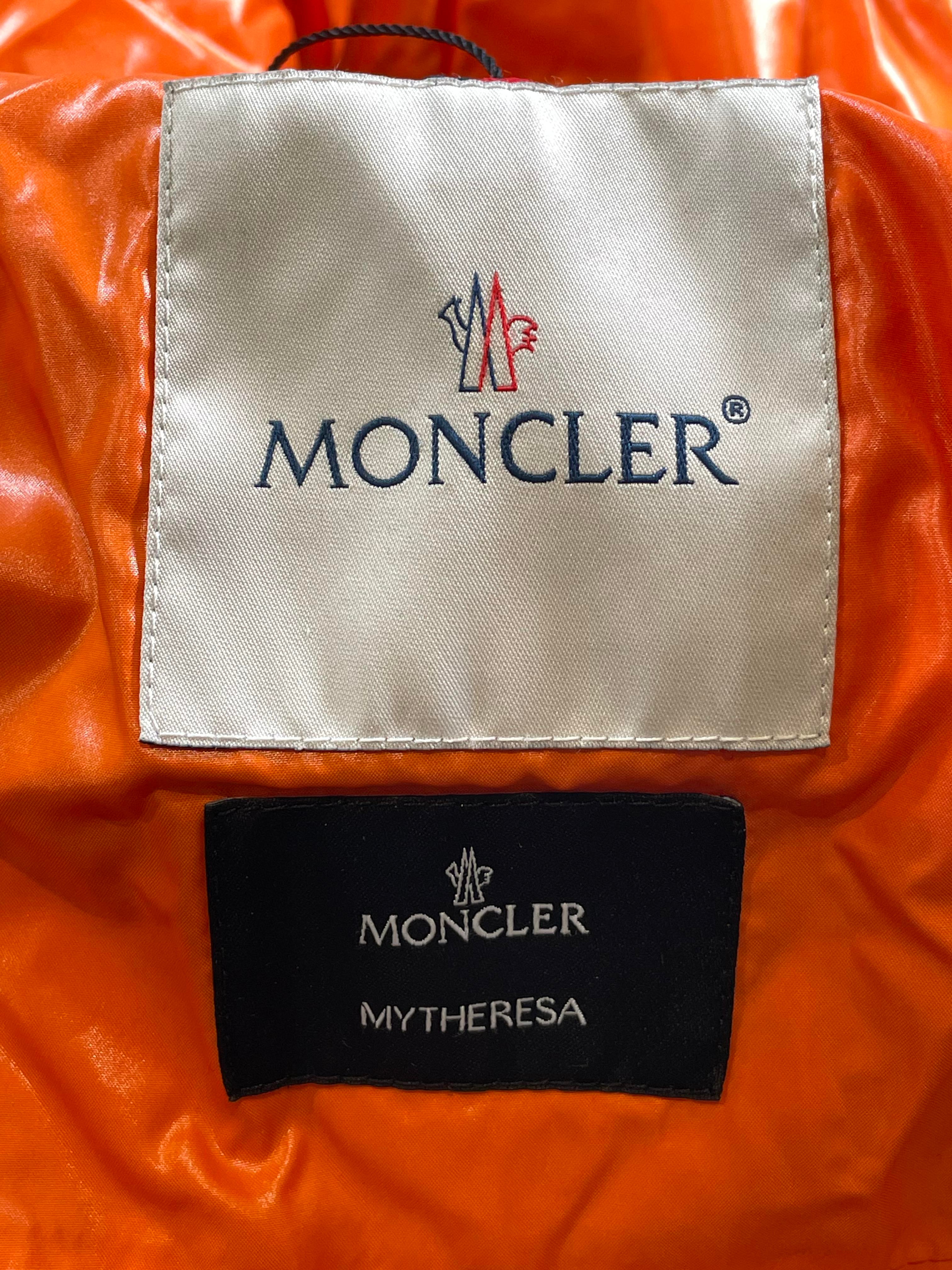 Moncler Vignemale Olive & Orange Jacket