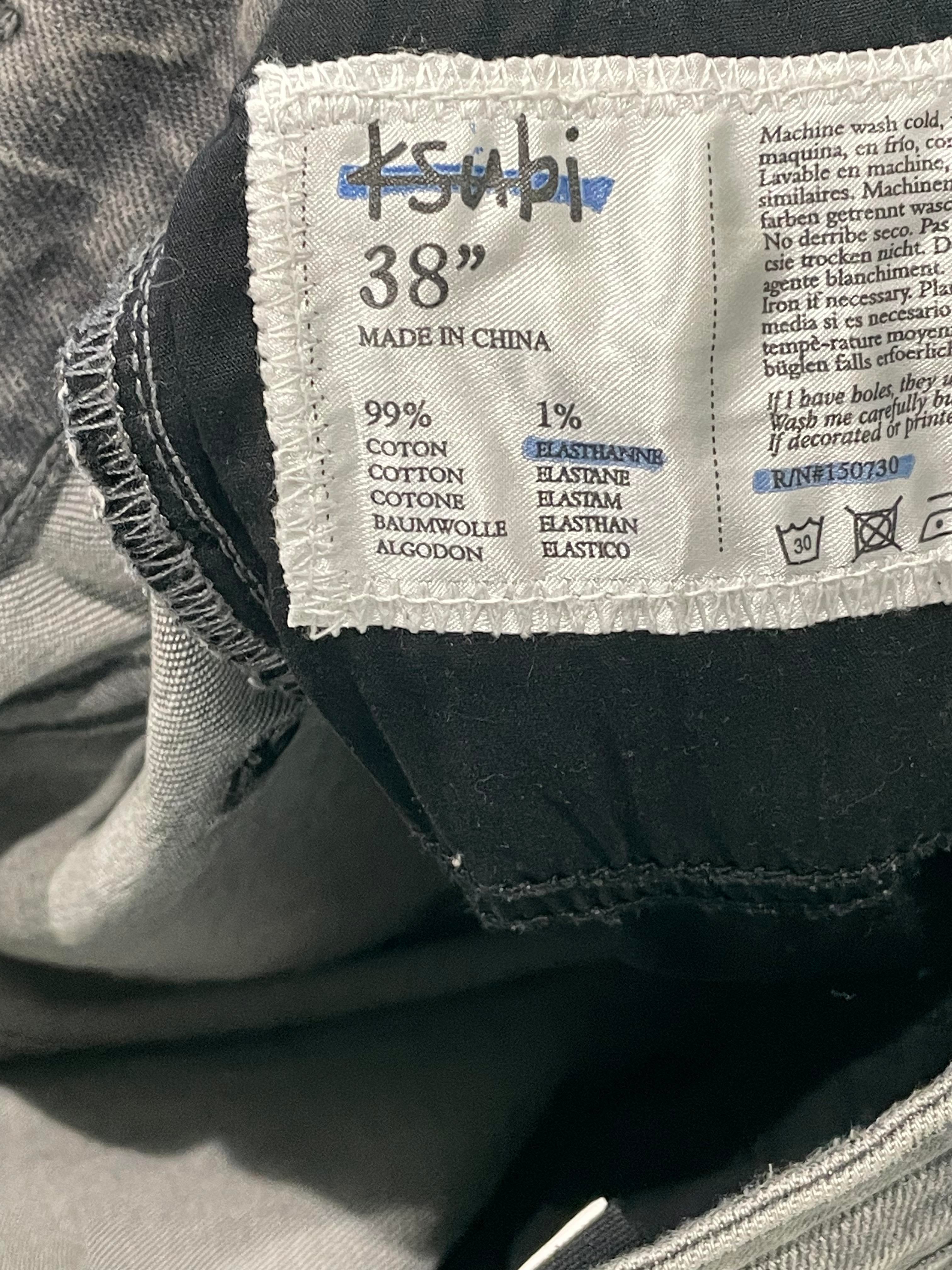 Ksubi Distressed Grey Jeans