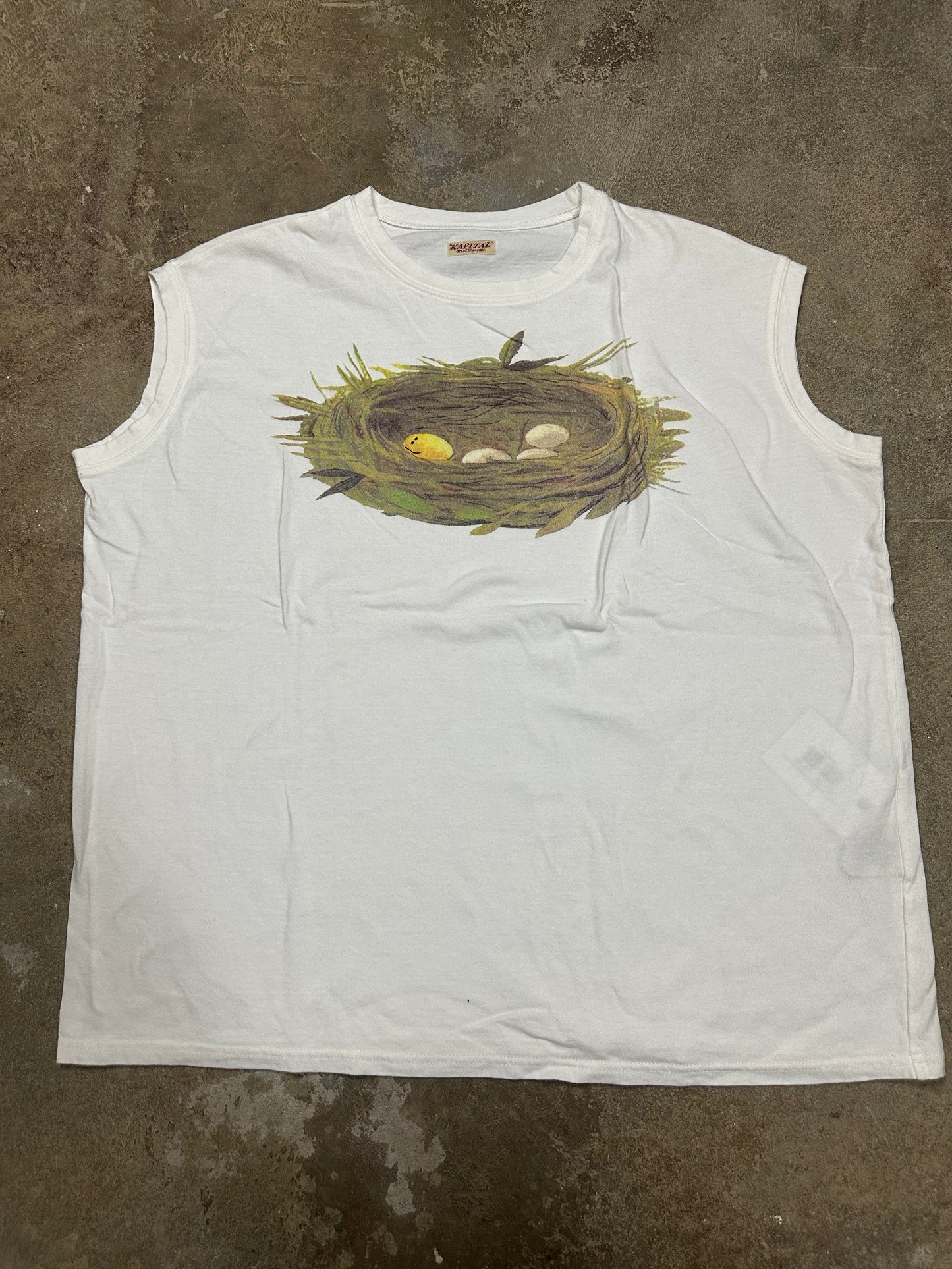 Kapital Nest Egg Sleeveless Tee