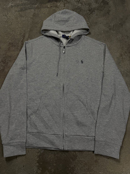 Polo Thermal Zip Up Grey New Large With Tags