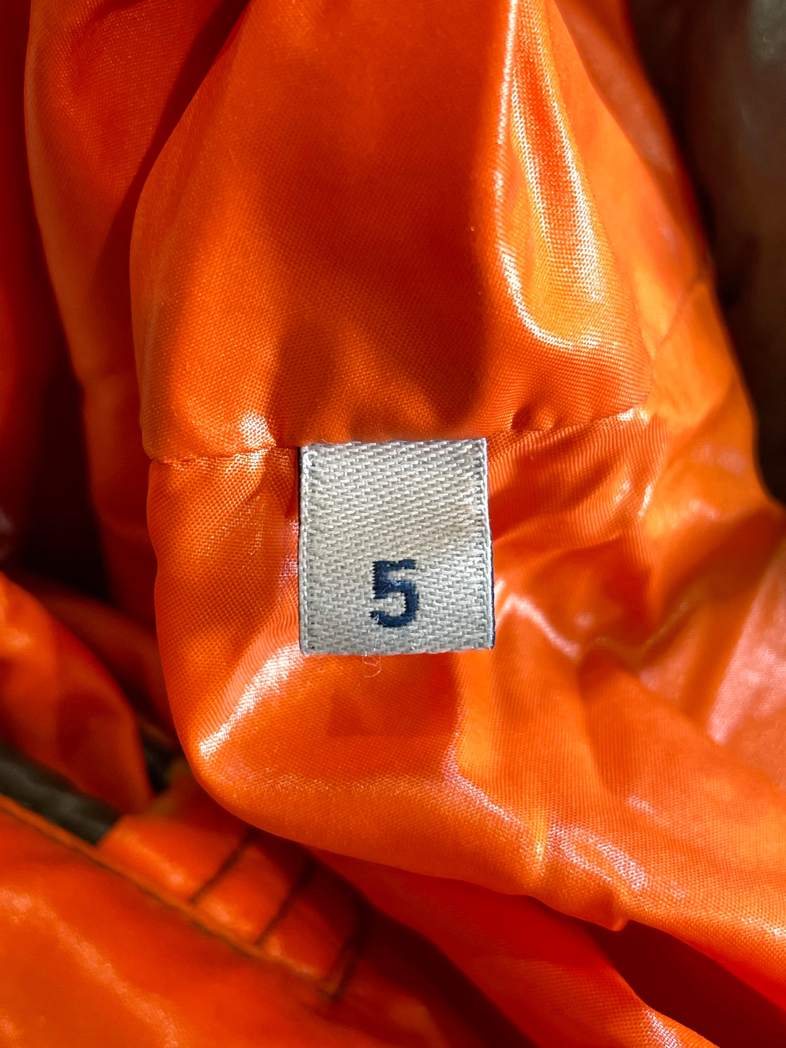 Moncler Vignemale Olive & Orange Jacket