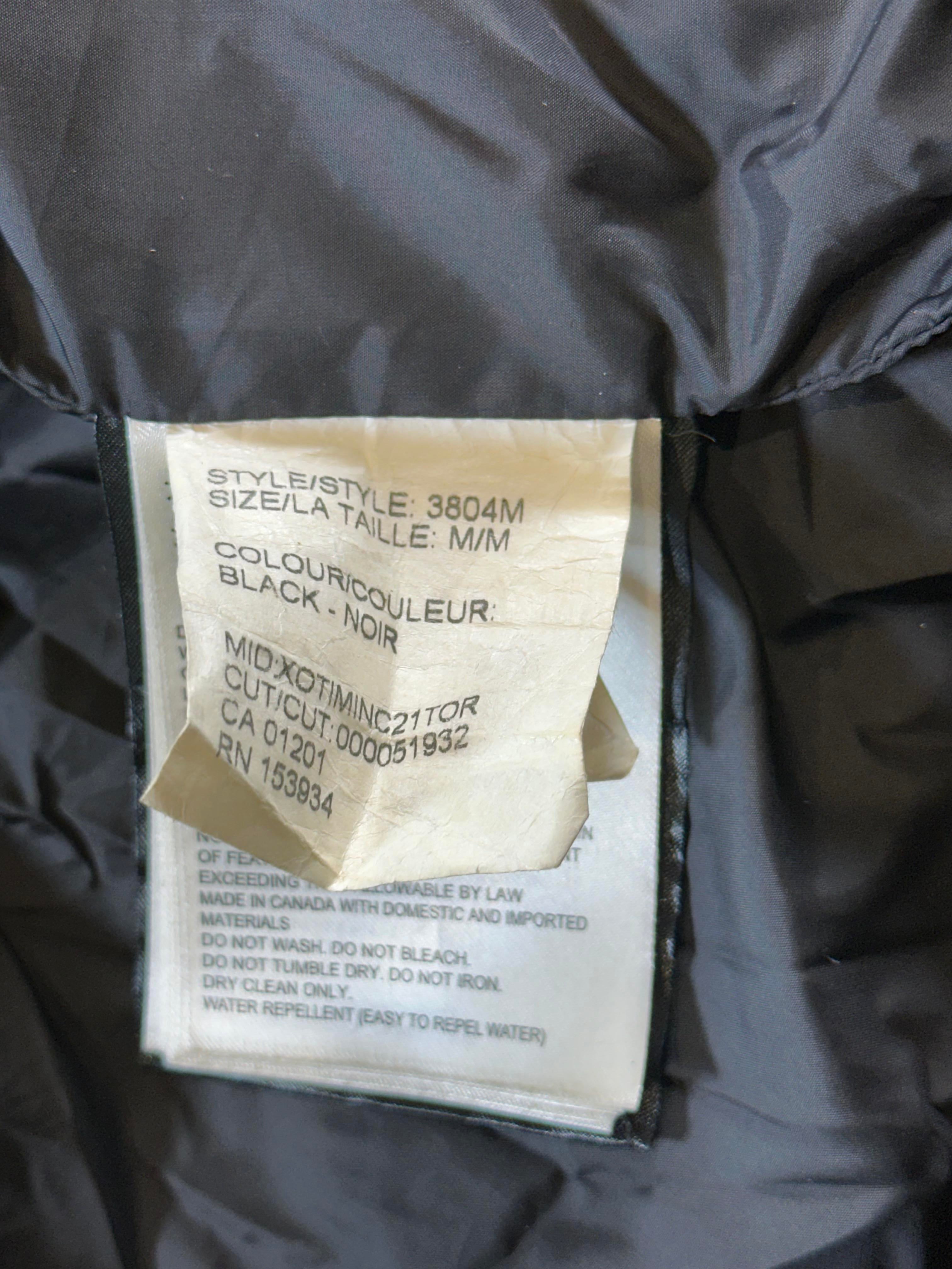 Canada Goose Macmilan Black Parka