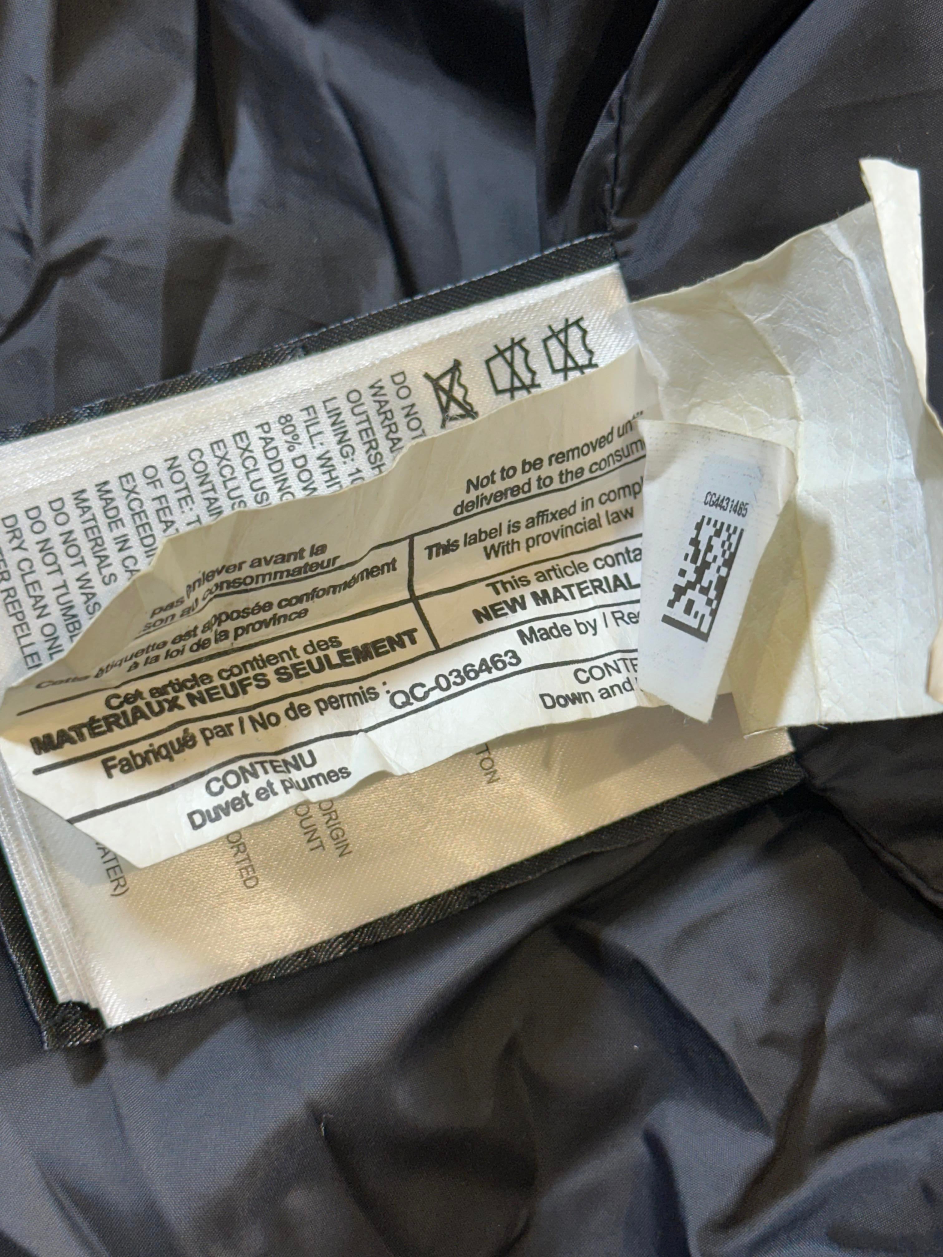 Canada Goose Macmilan Black Parka