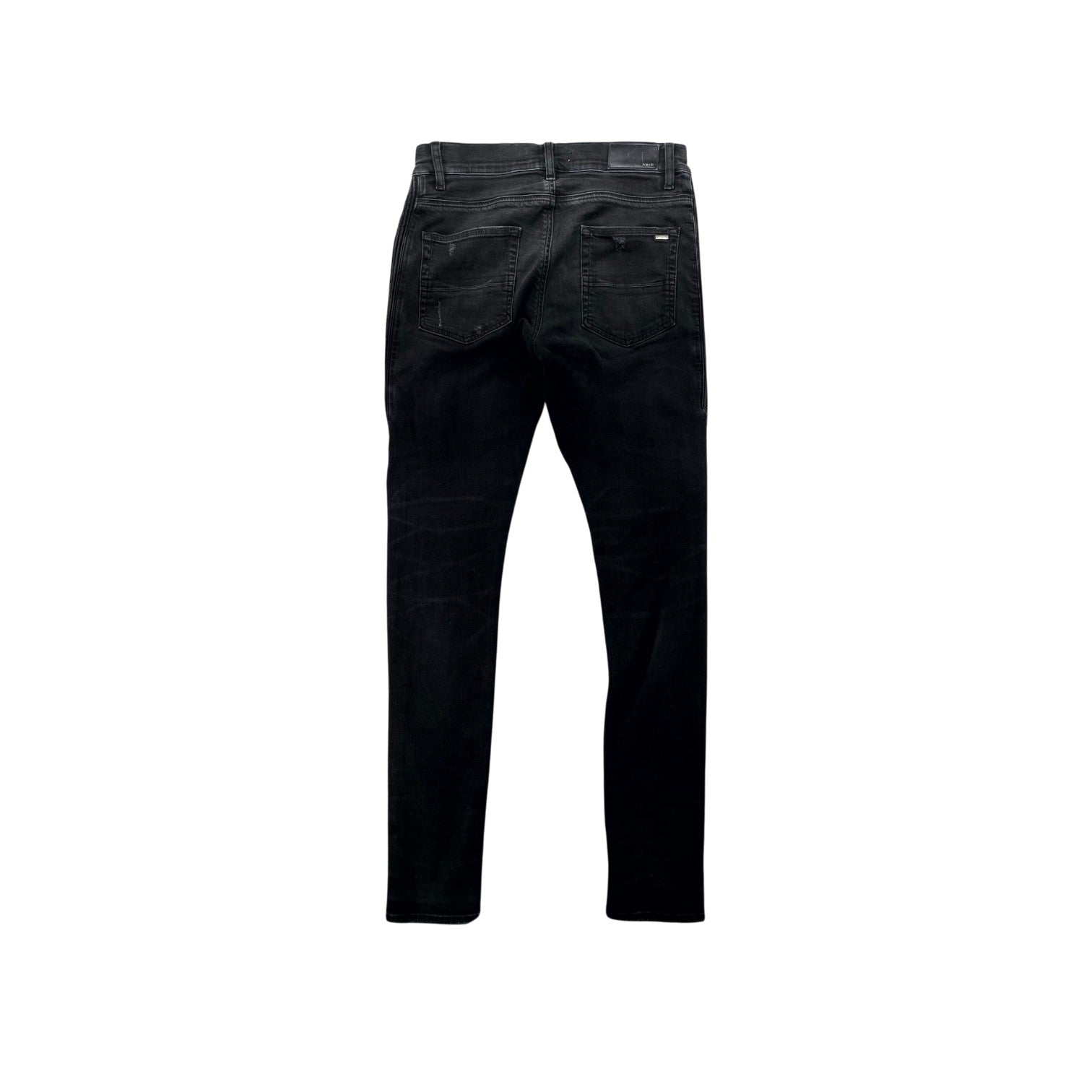 Amiri "MX2" Side Zipper Black Jeans