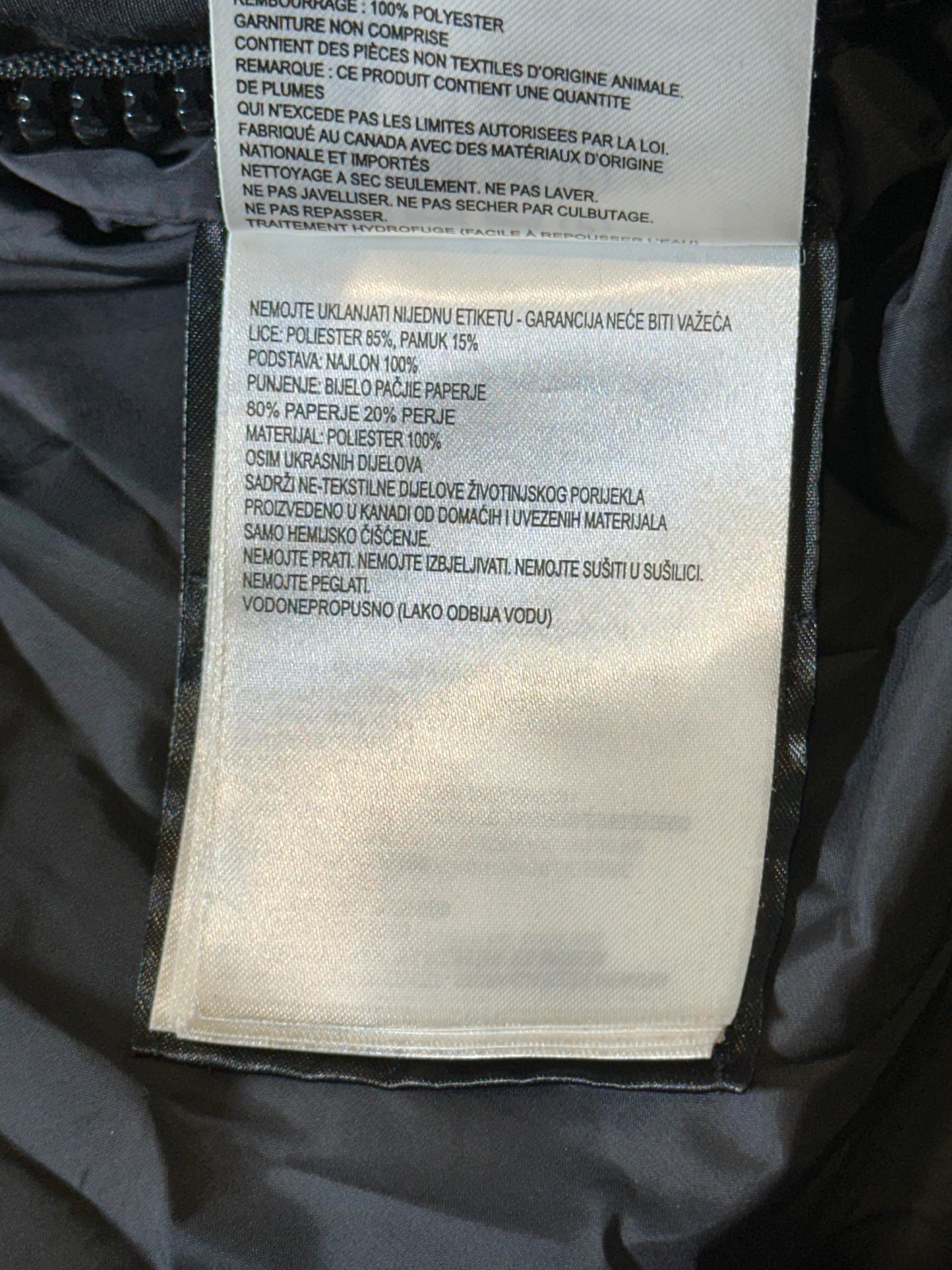 Canada Goose Macmilan Black Parka