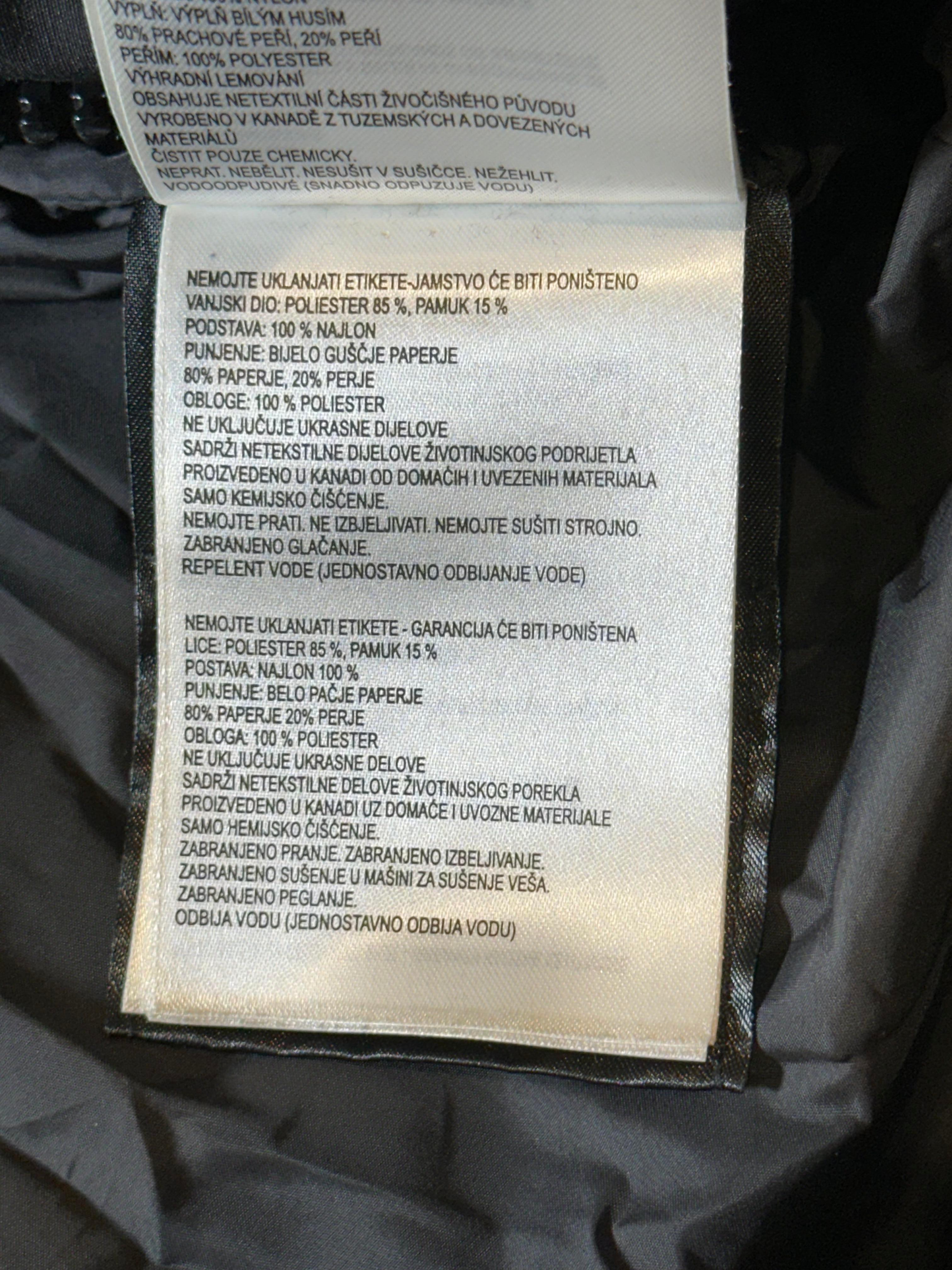 Canada Goose Macmilan Black Parka