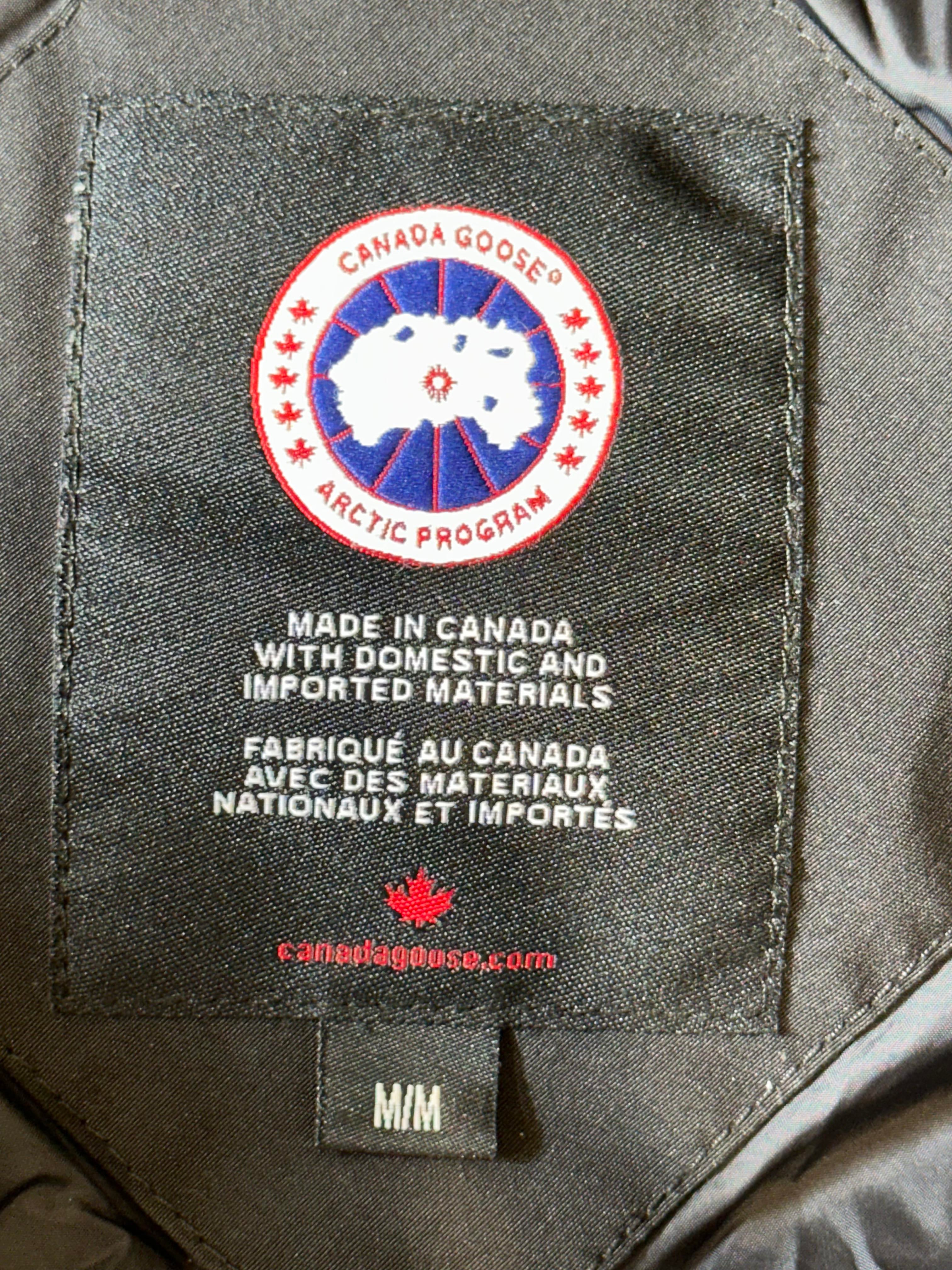Canada Goose Macmilan Black Parka
