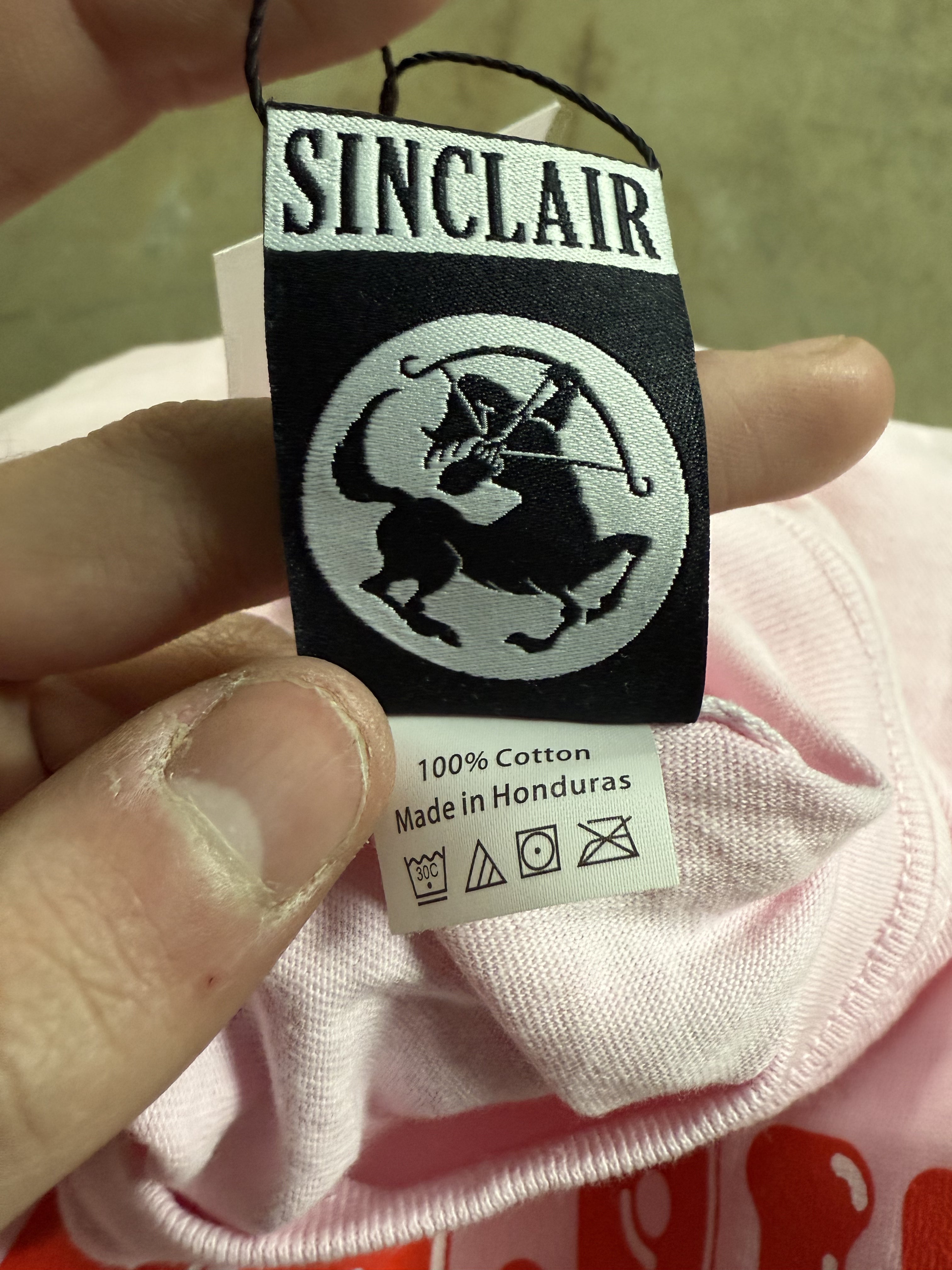 Sinclair Tee Pink Cherry New XL