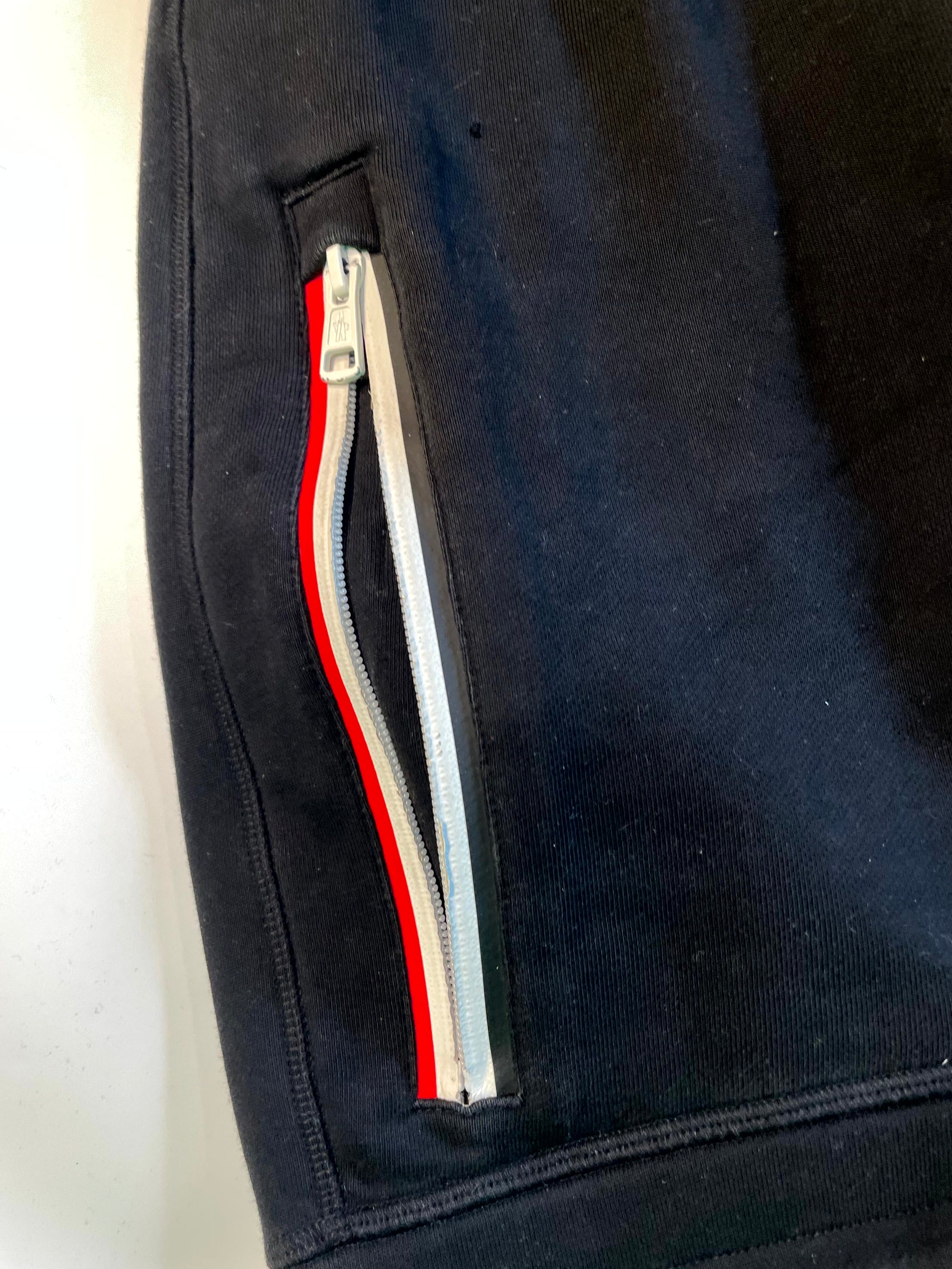 Moncler Stripe Black Sweats