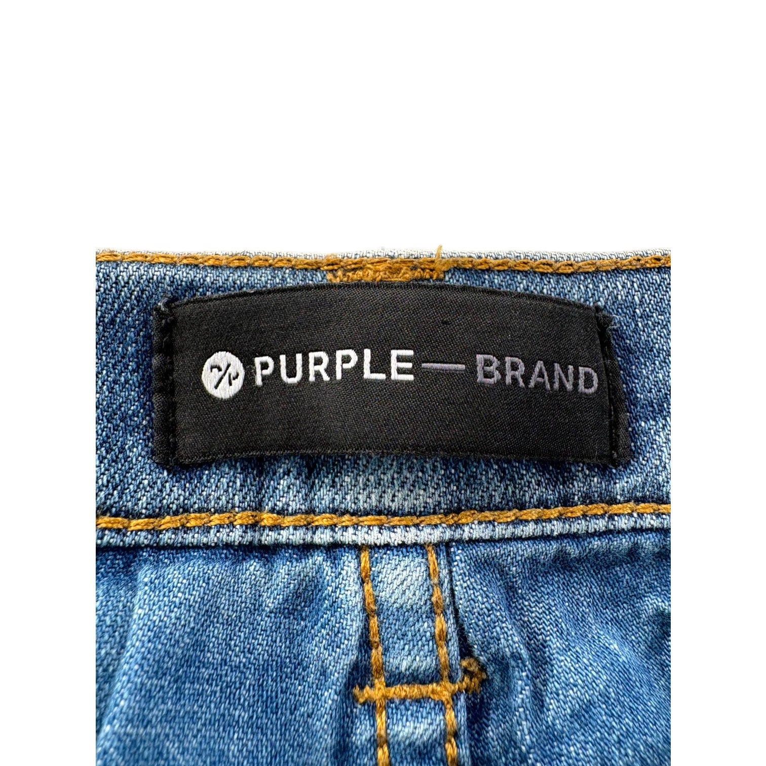 Purple Light Wash Jeans