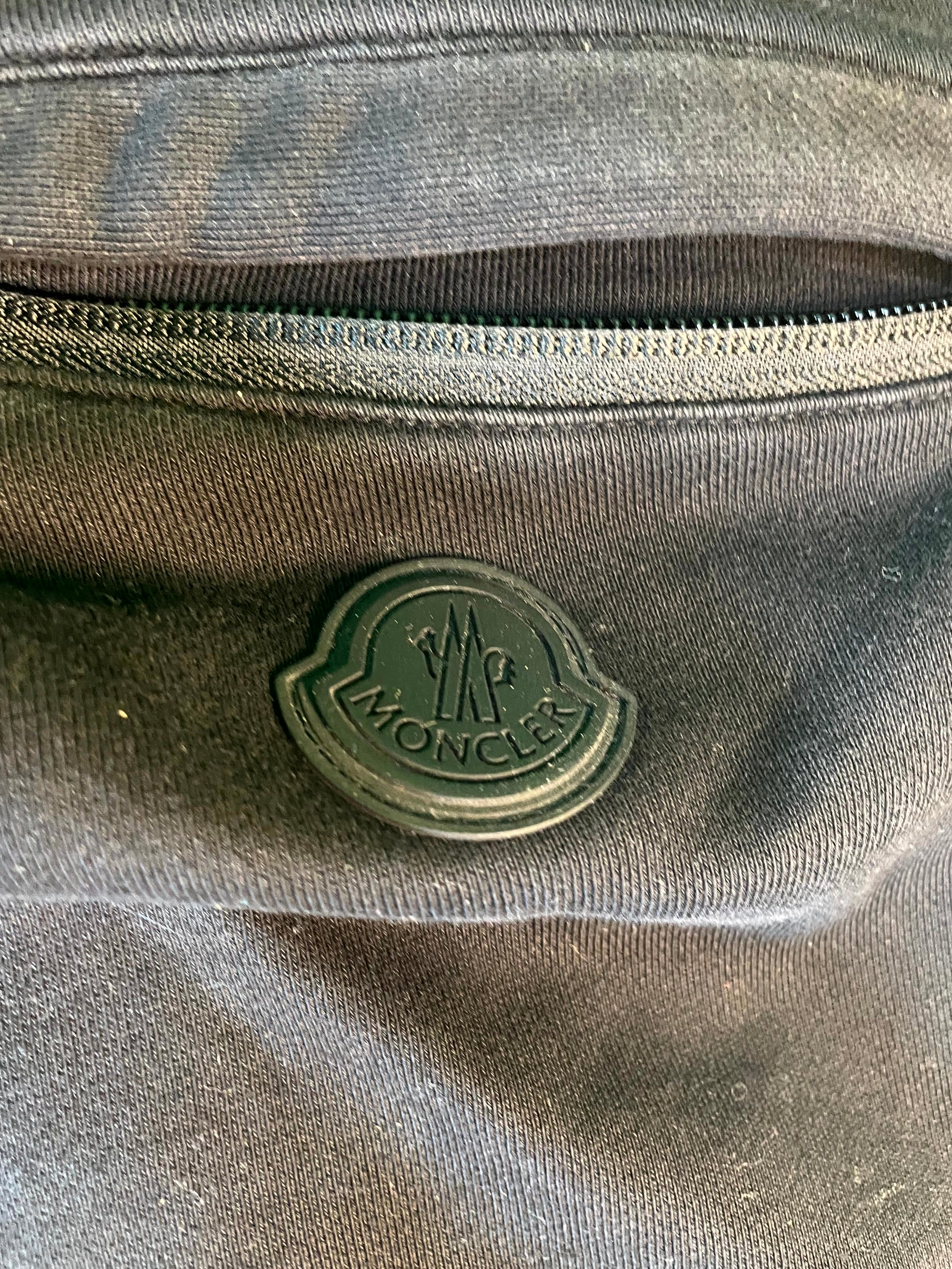 Moncler Stripe Black Sweats