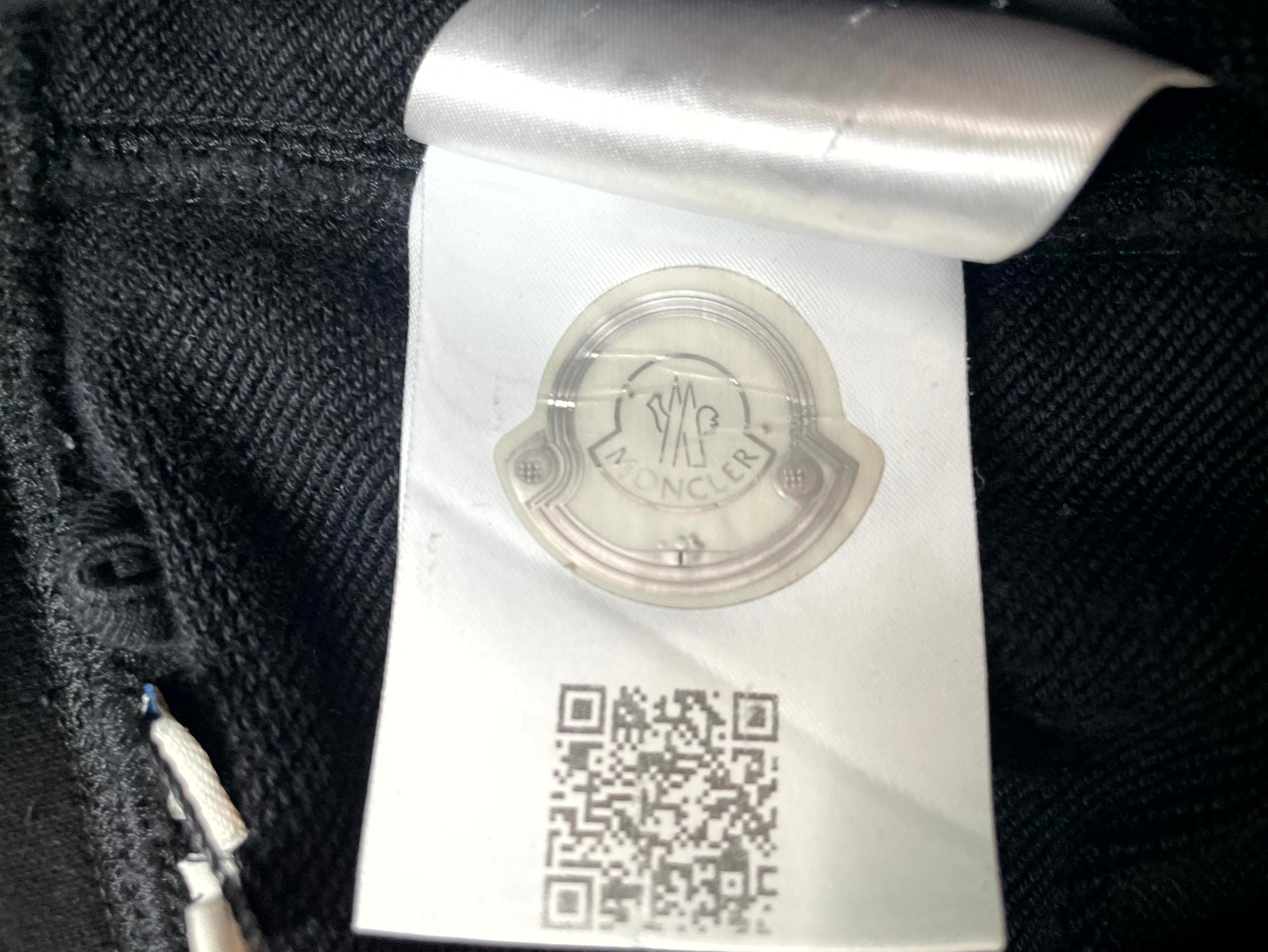 Moncler Stripe Black Sweats