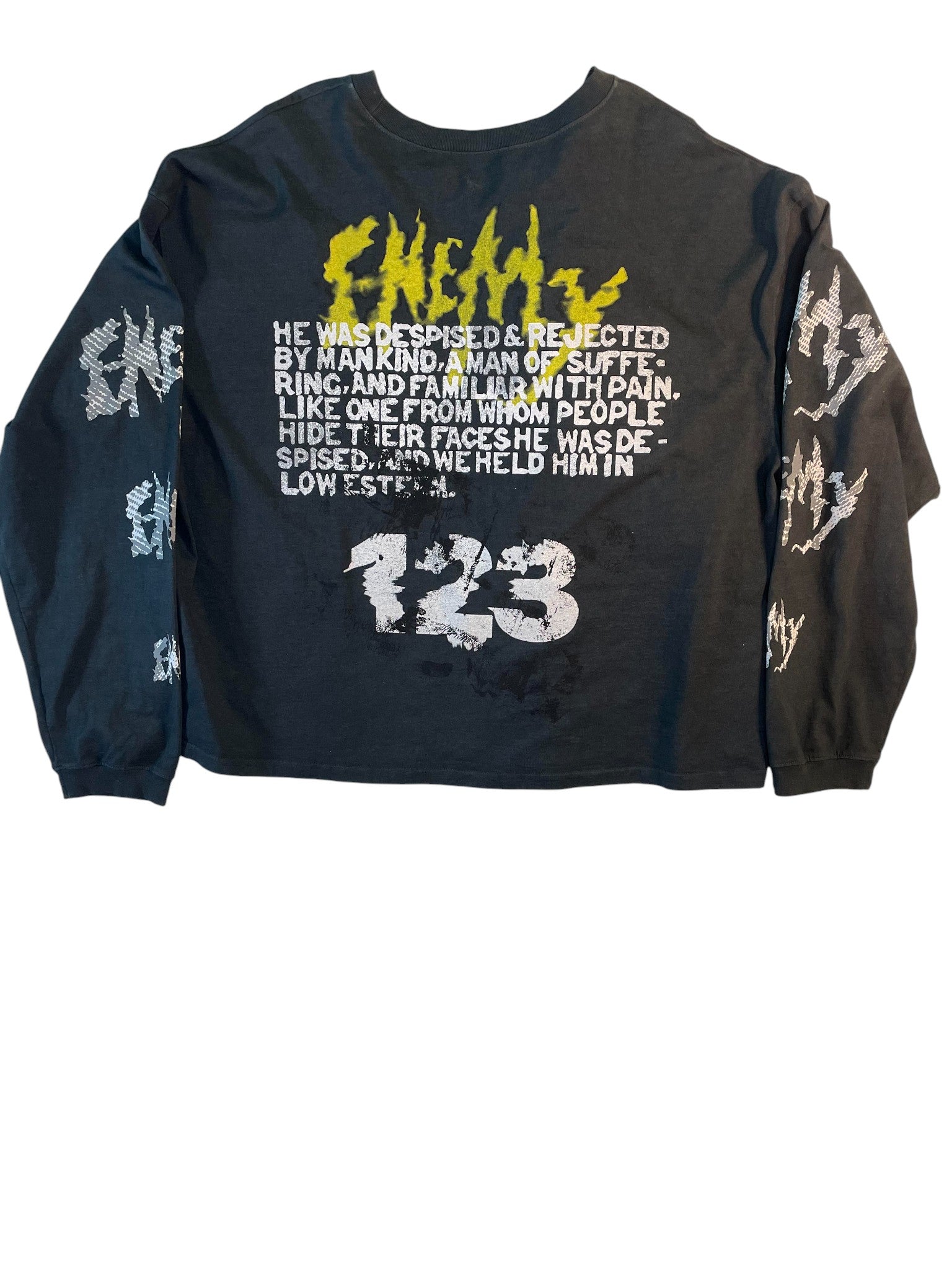 RRR-123 'Theatre' Black Long Sleeve