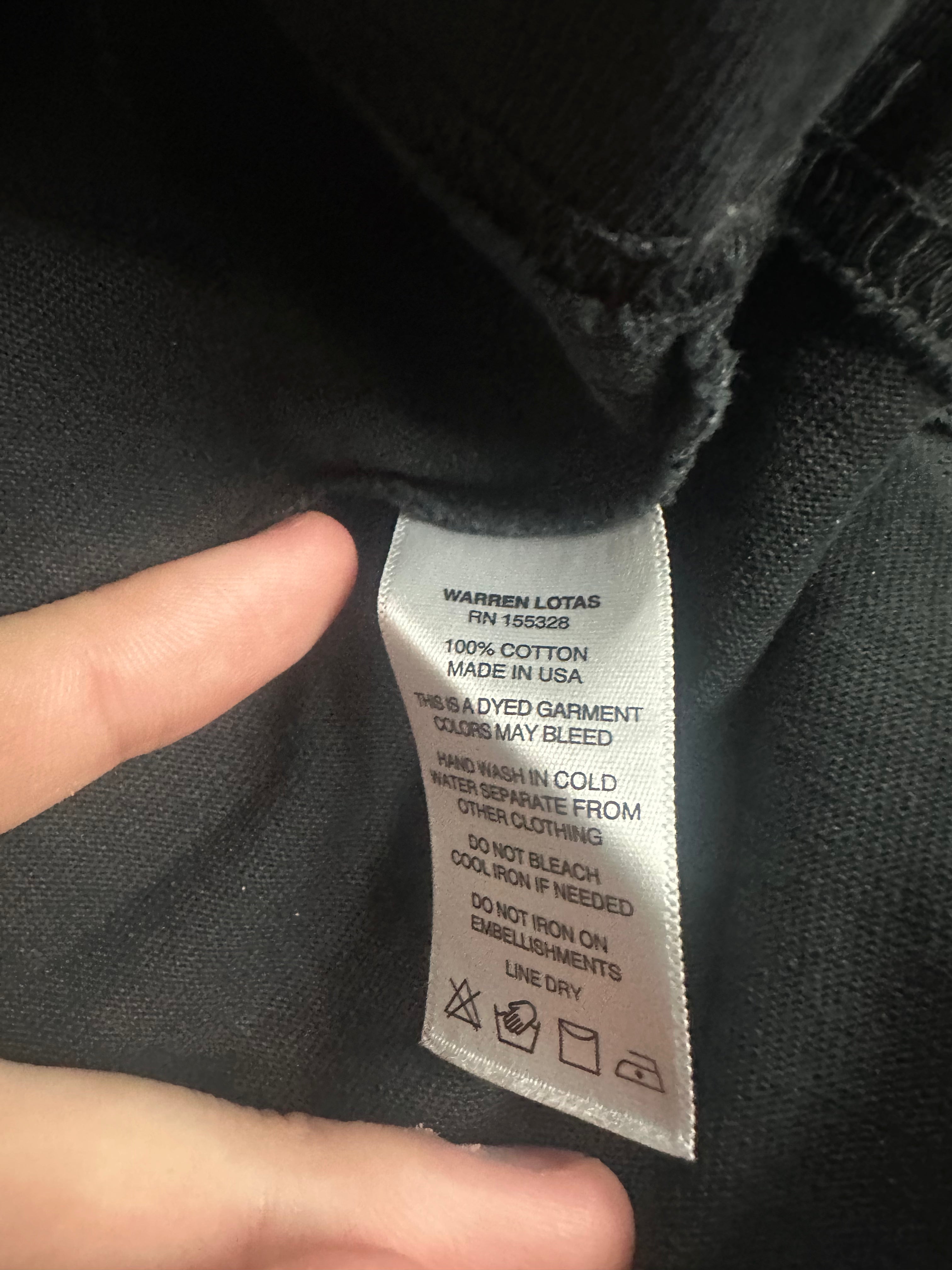 Warren Lotas Good n Bad Tee Used Medium