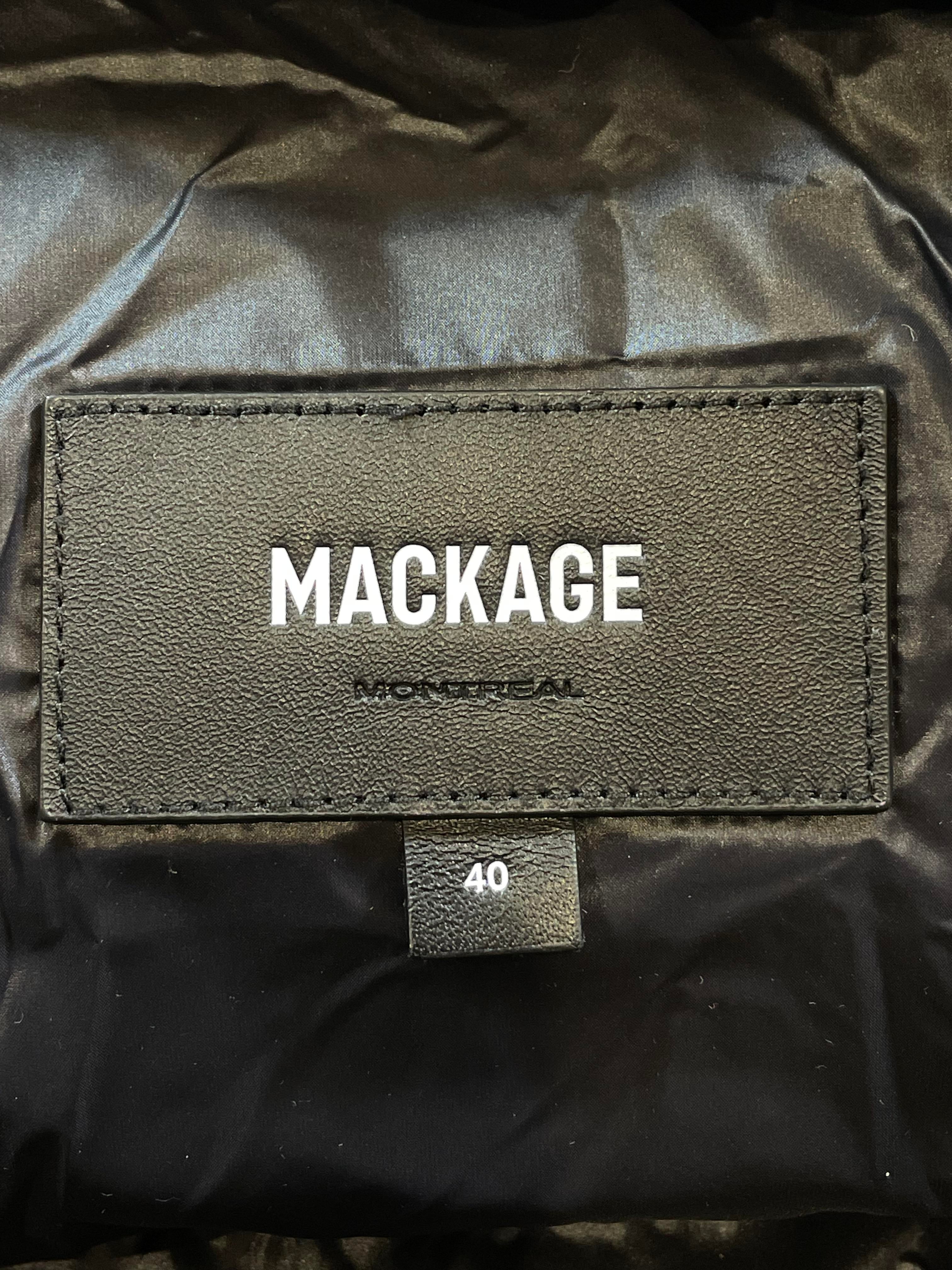 Mackage Red Puffer Jacket