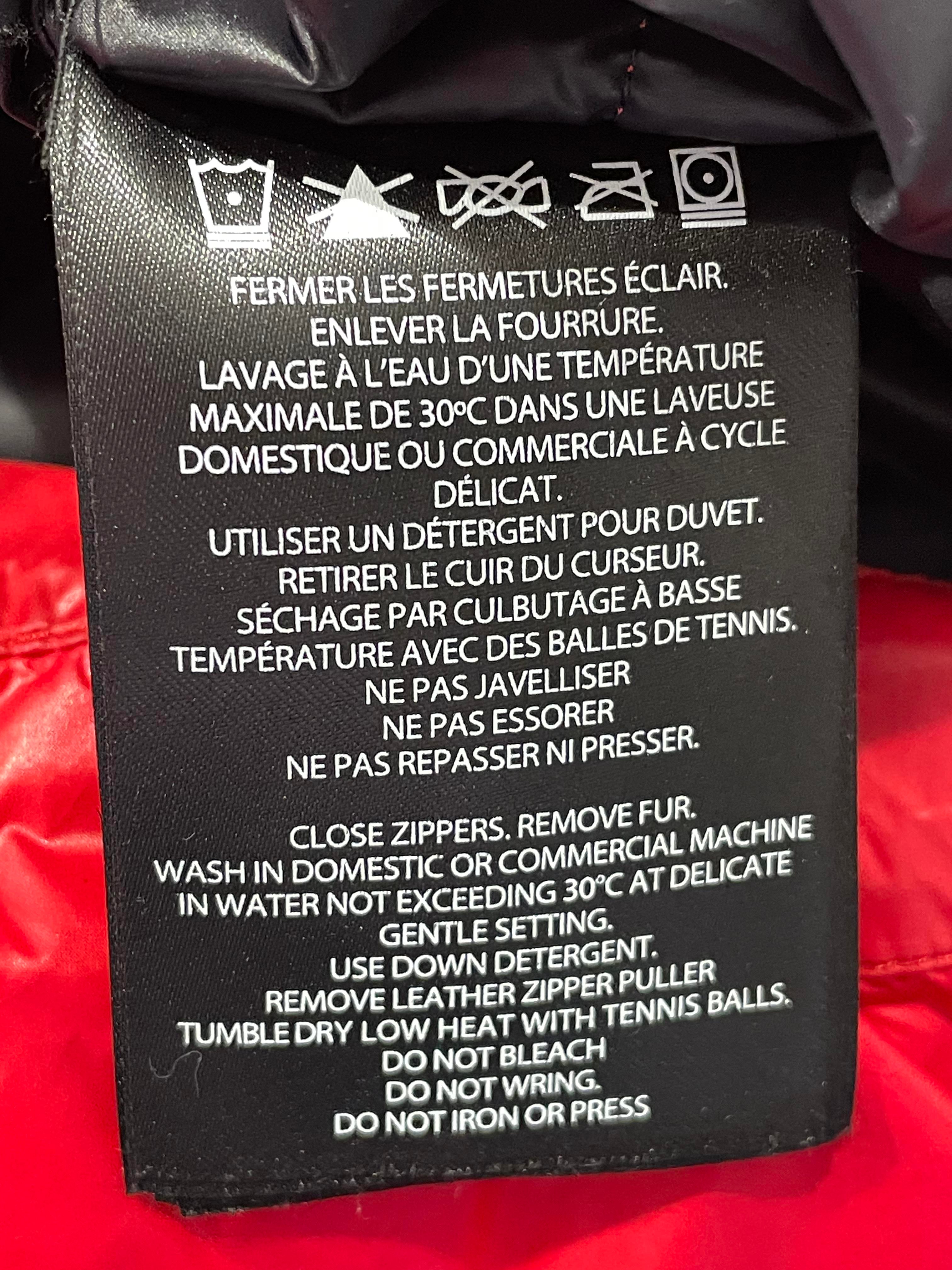 Mackage Red Puffer Jacket