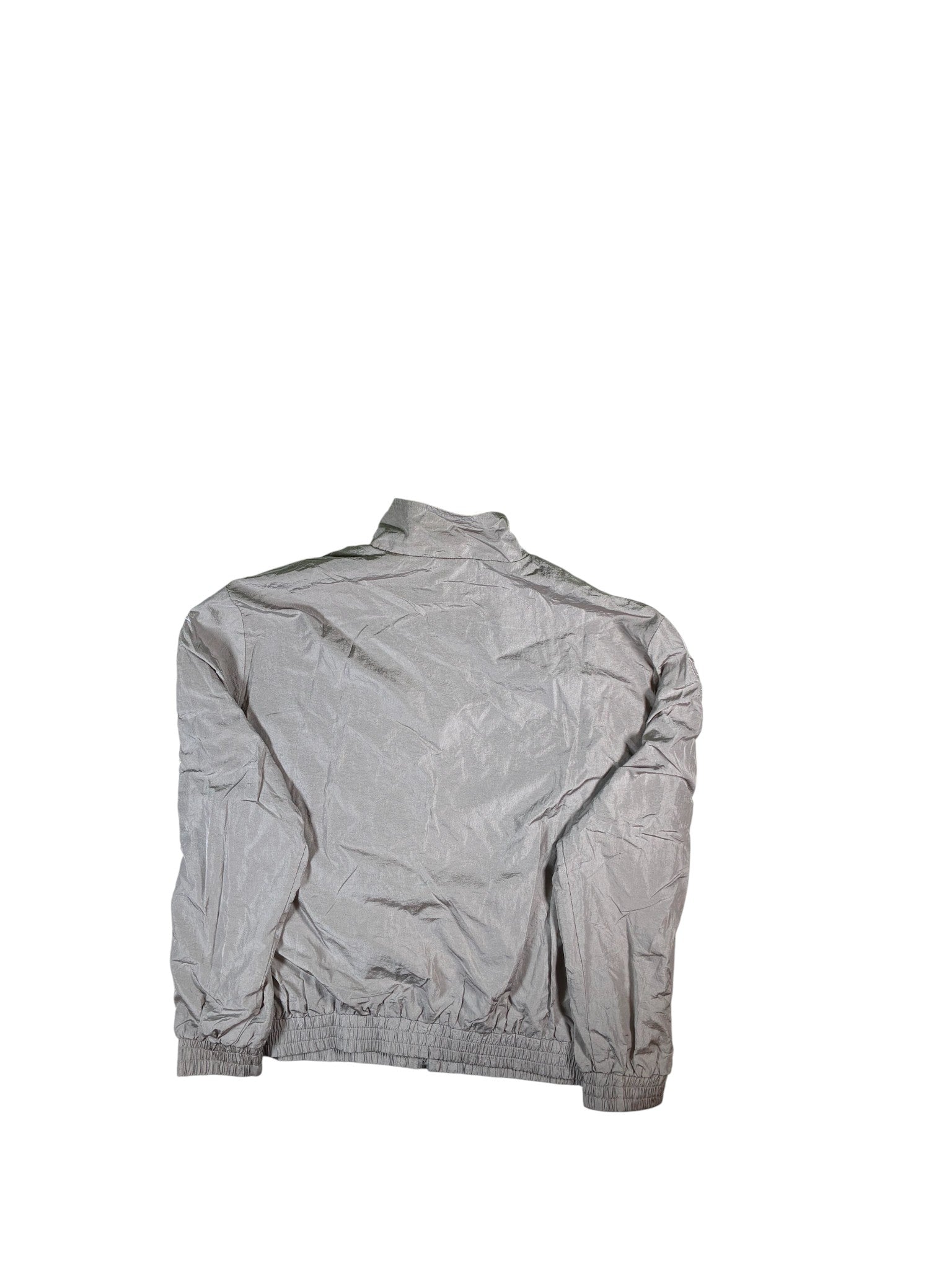 Lost Intricacy Zip Up Windbreaker Grey Jacket