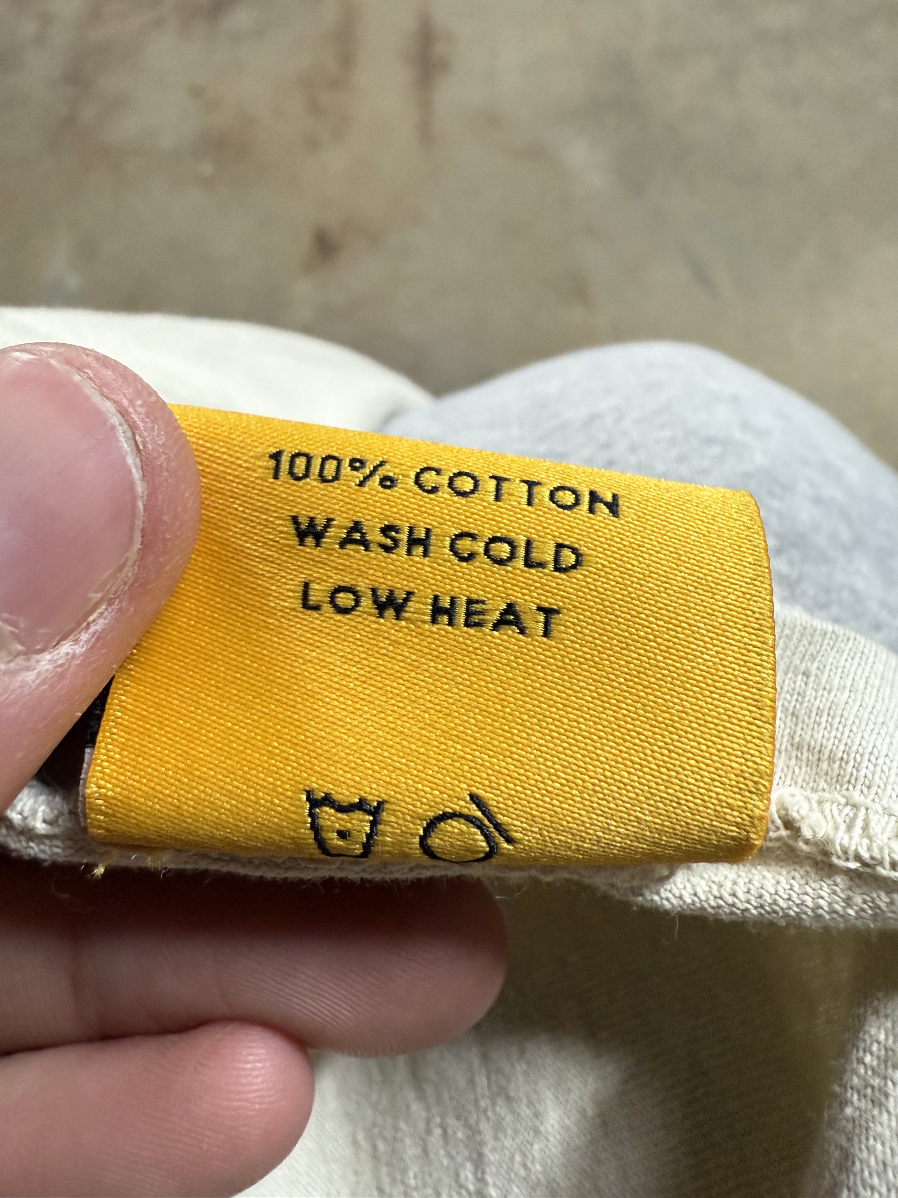 Gallery Dept Protect Yourself ATK Tee Cream Red New Small With Tags