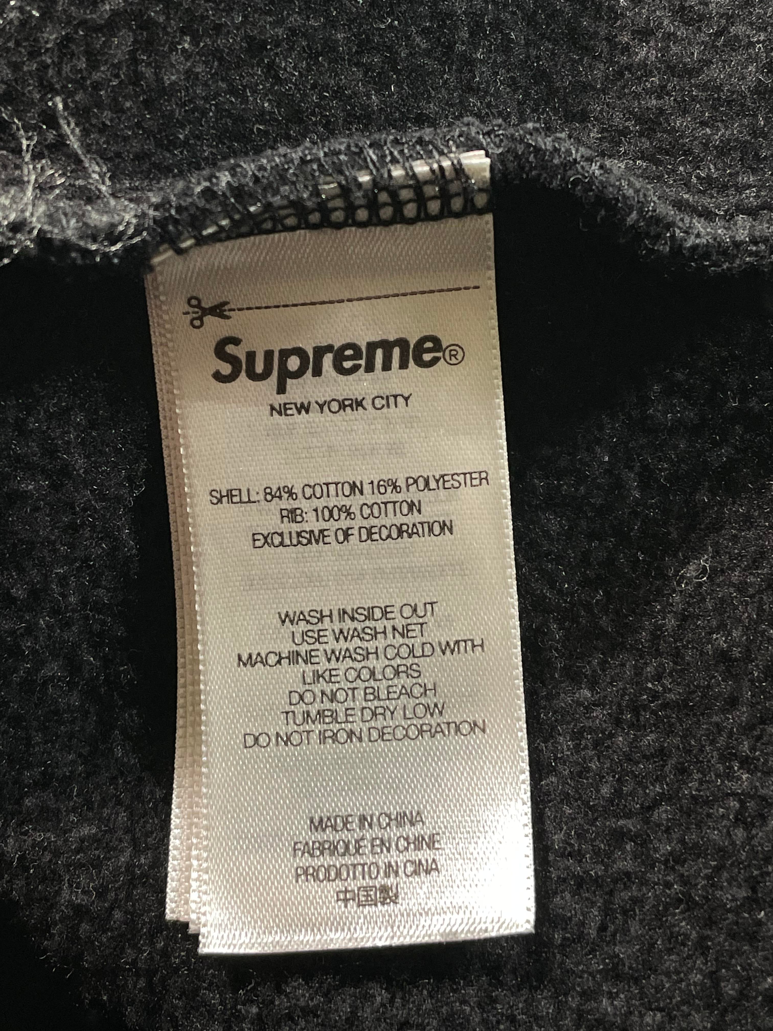 Supreme Yohji Yamamoto Black Zip Up