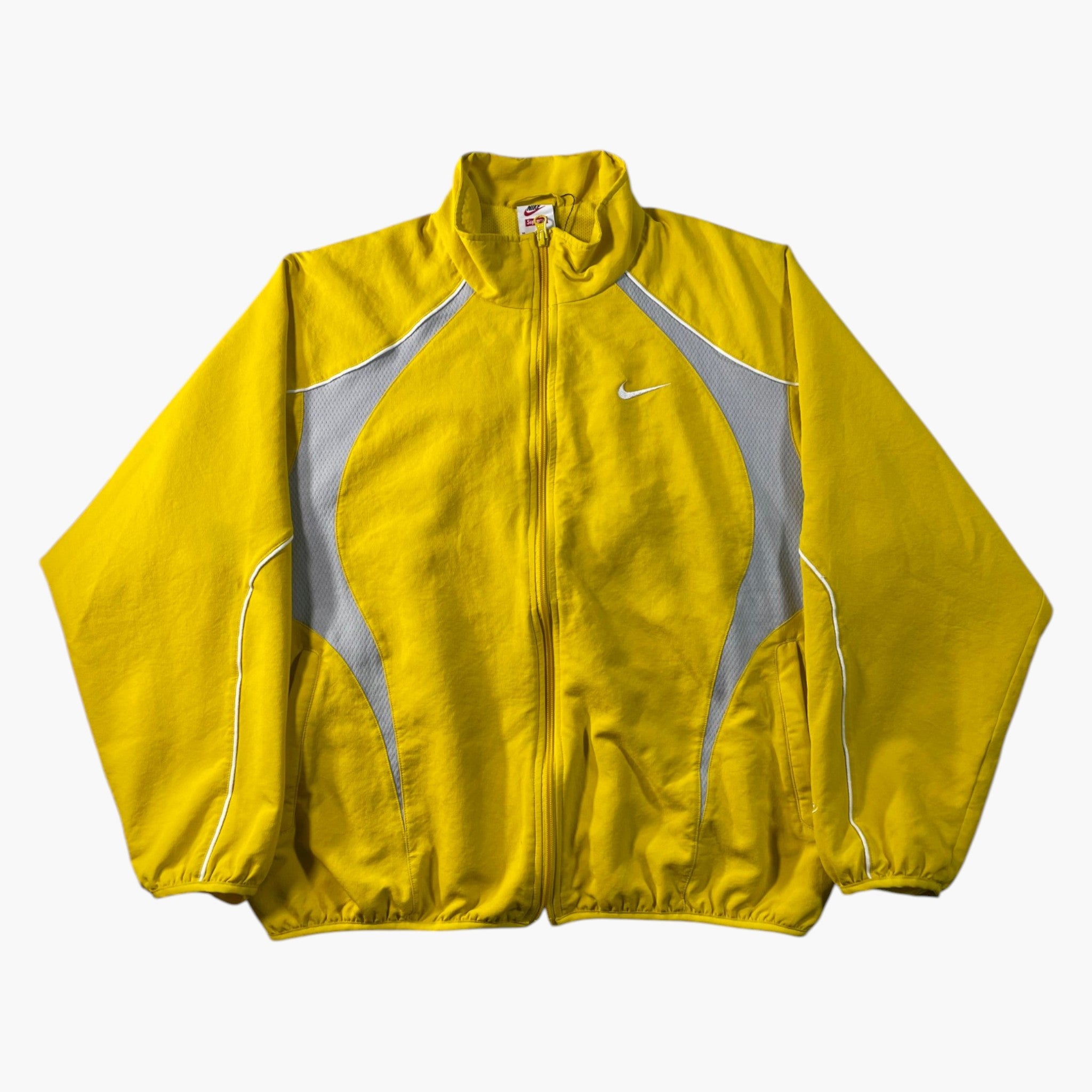 Supreme Yellow Grey Track Jacket