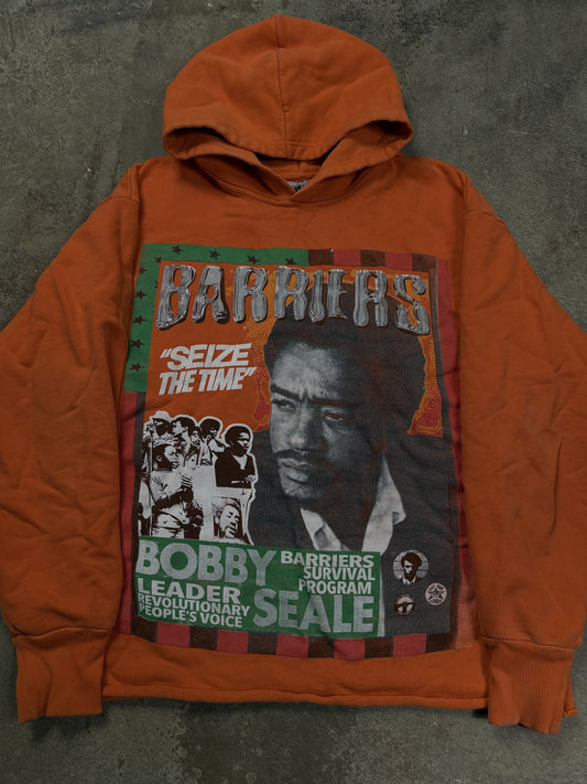 Barriers Hoodie Orange Used Large