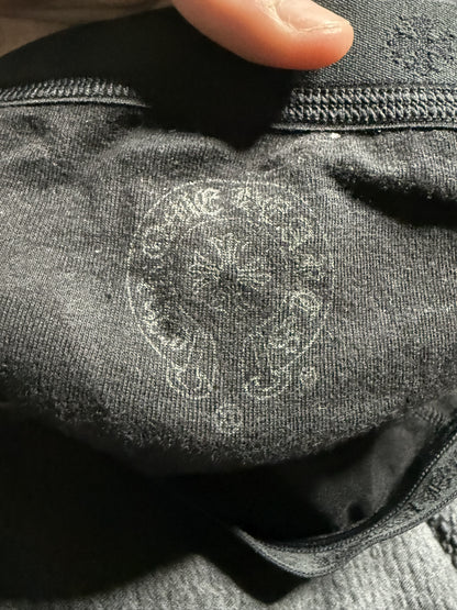 Chrome Hearts Biker Shorts Black Rolling Stones Blue XL New