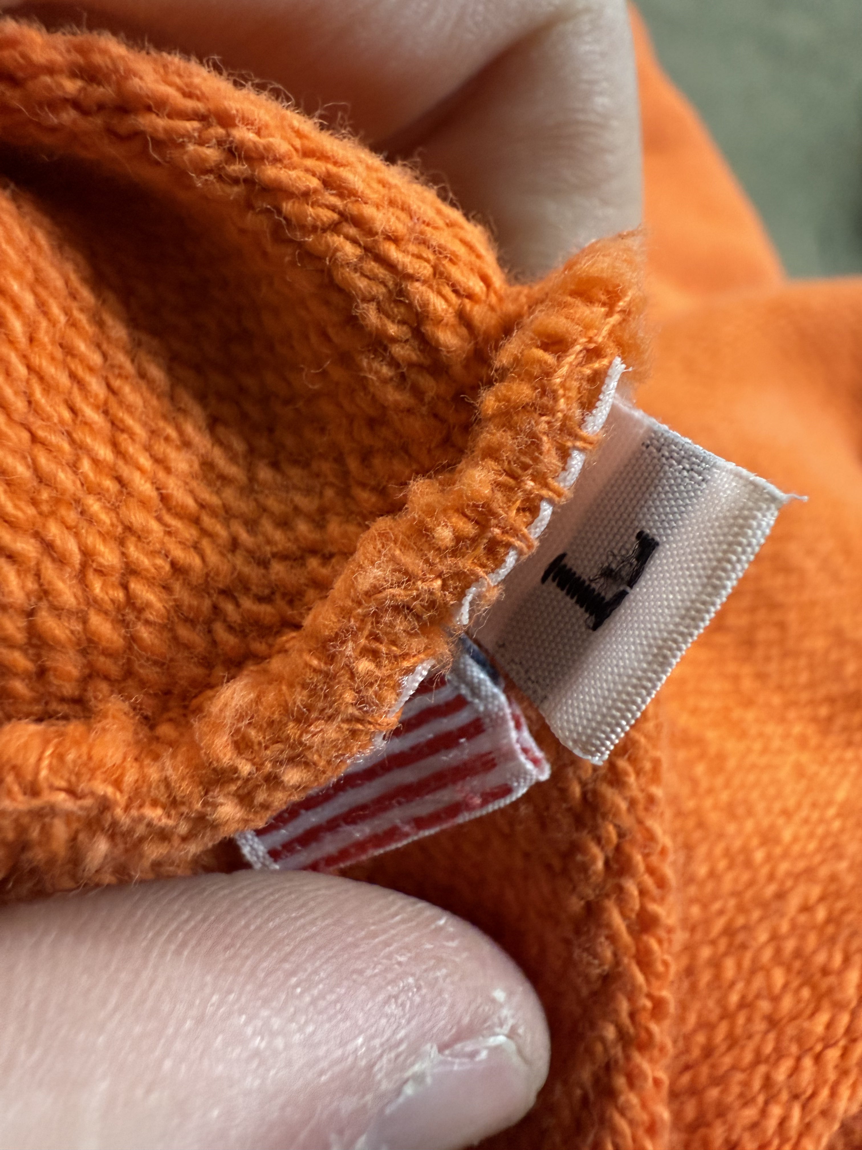 Barriers Hoodie Orange Used Large