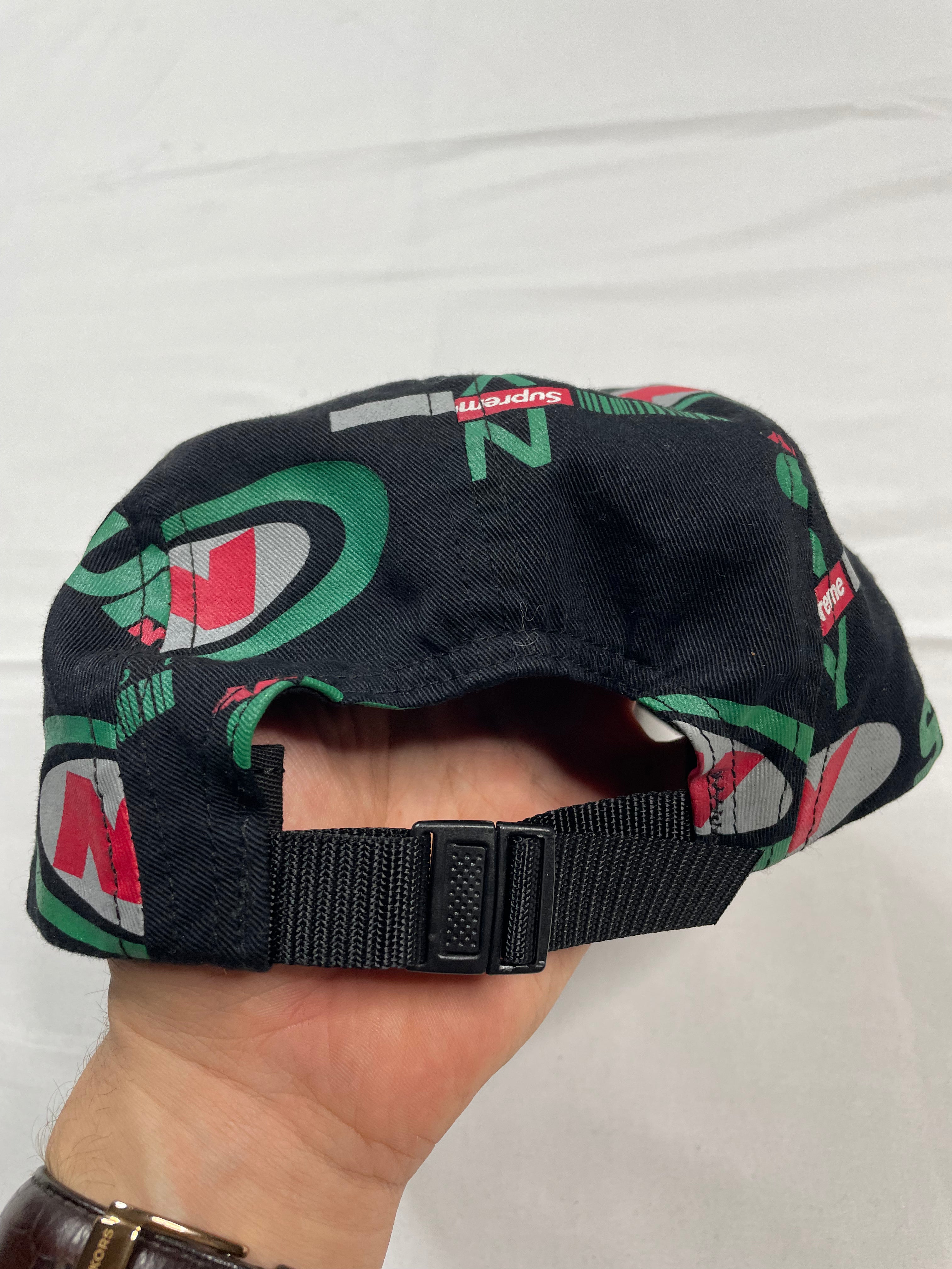 Supreme Black Green Cap  size:OS Used