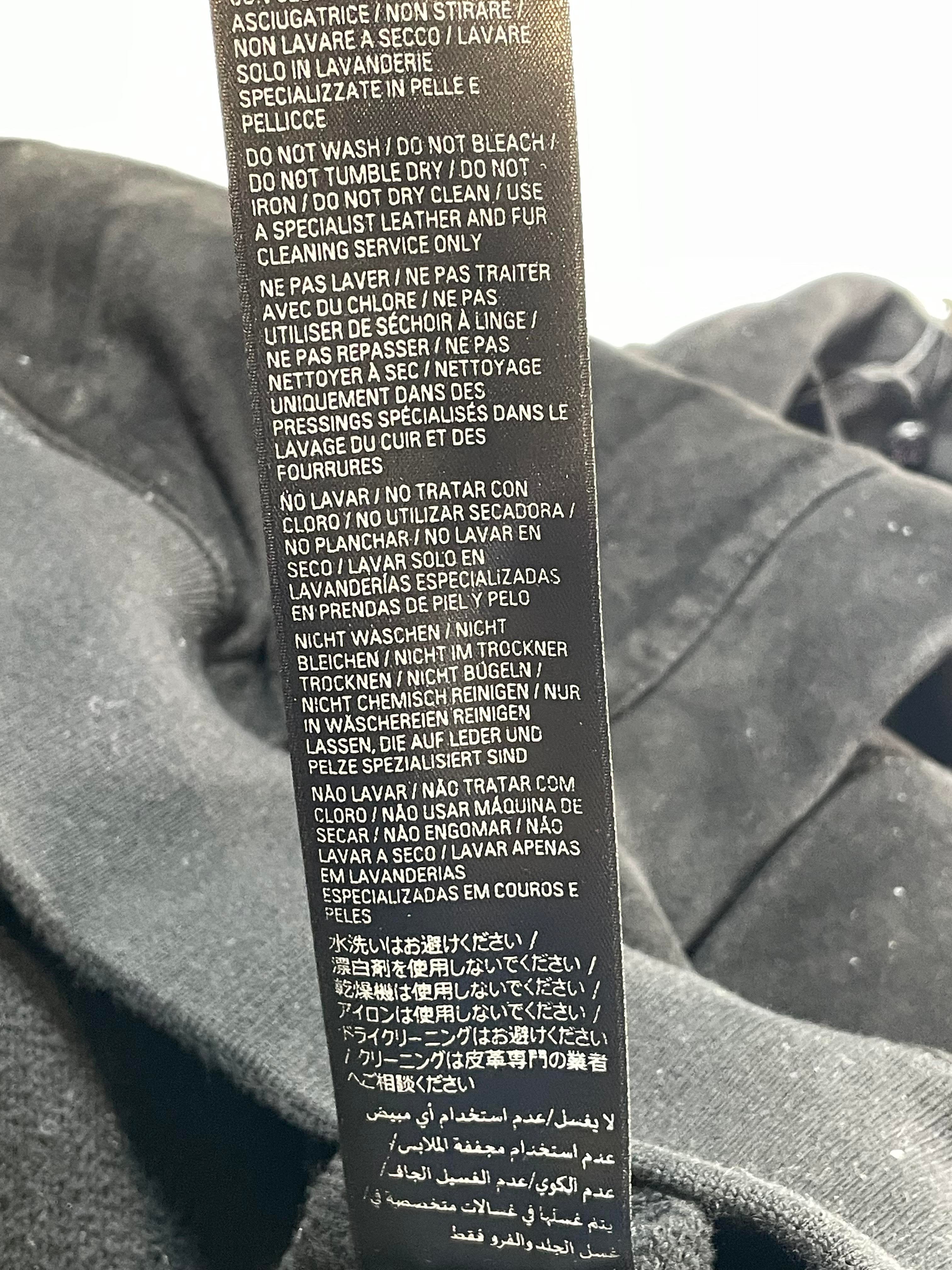 Balenciaga Lamb Leather Windbreaker Jacket