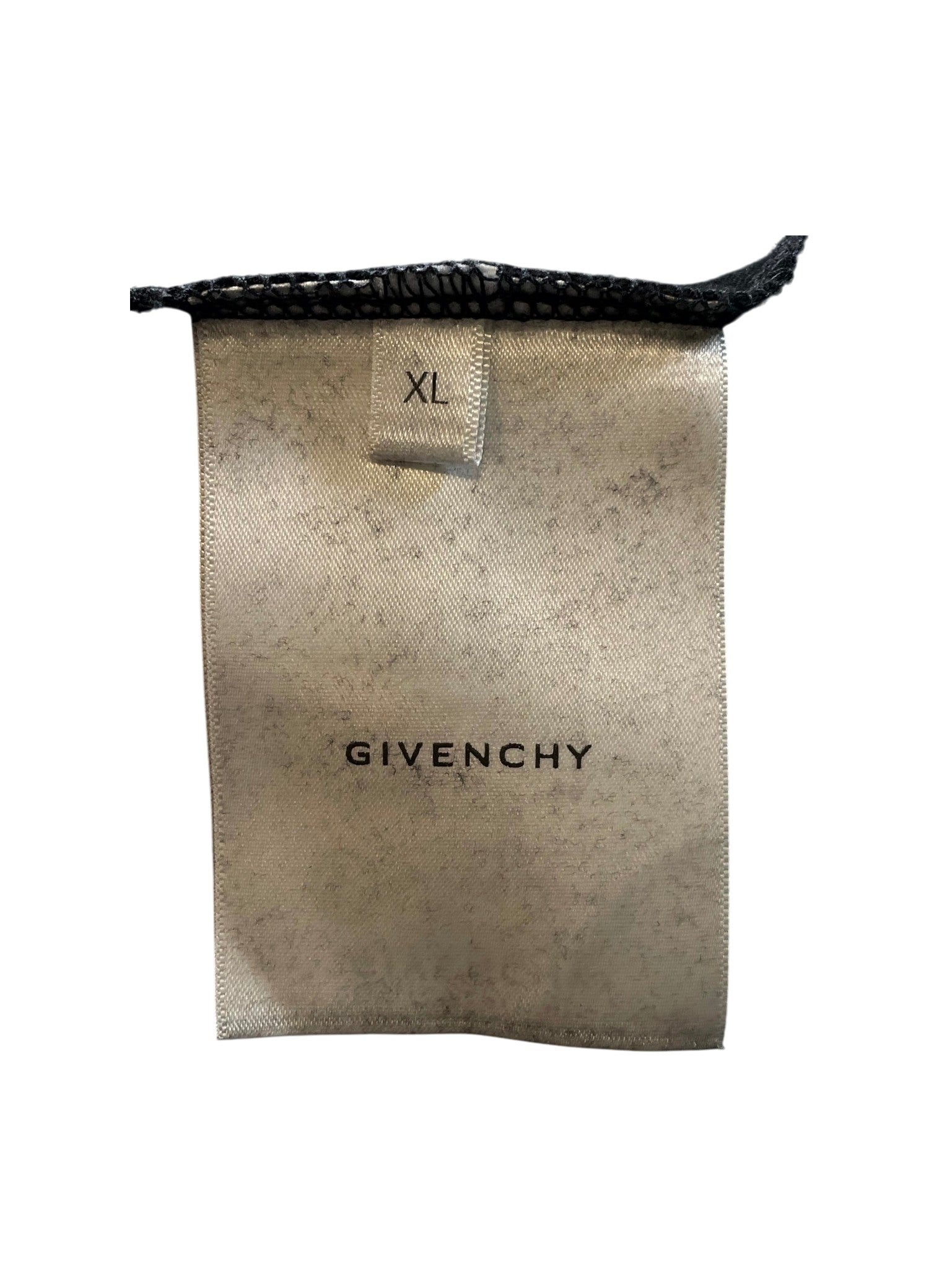 Givenchy Distressed Crewneck Black Wash Sweatshirt