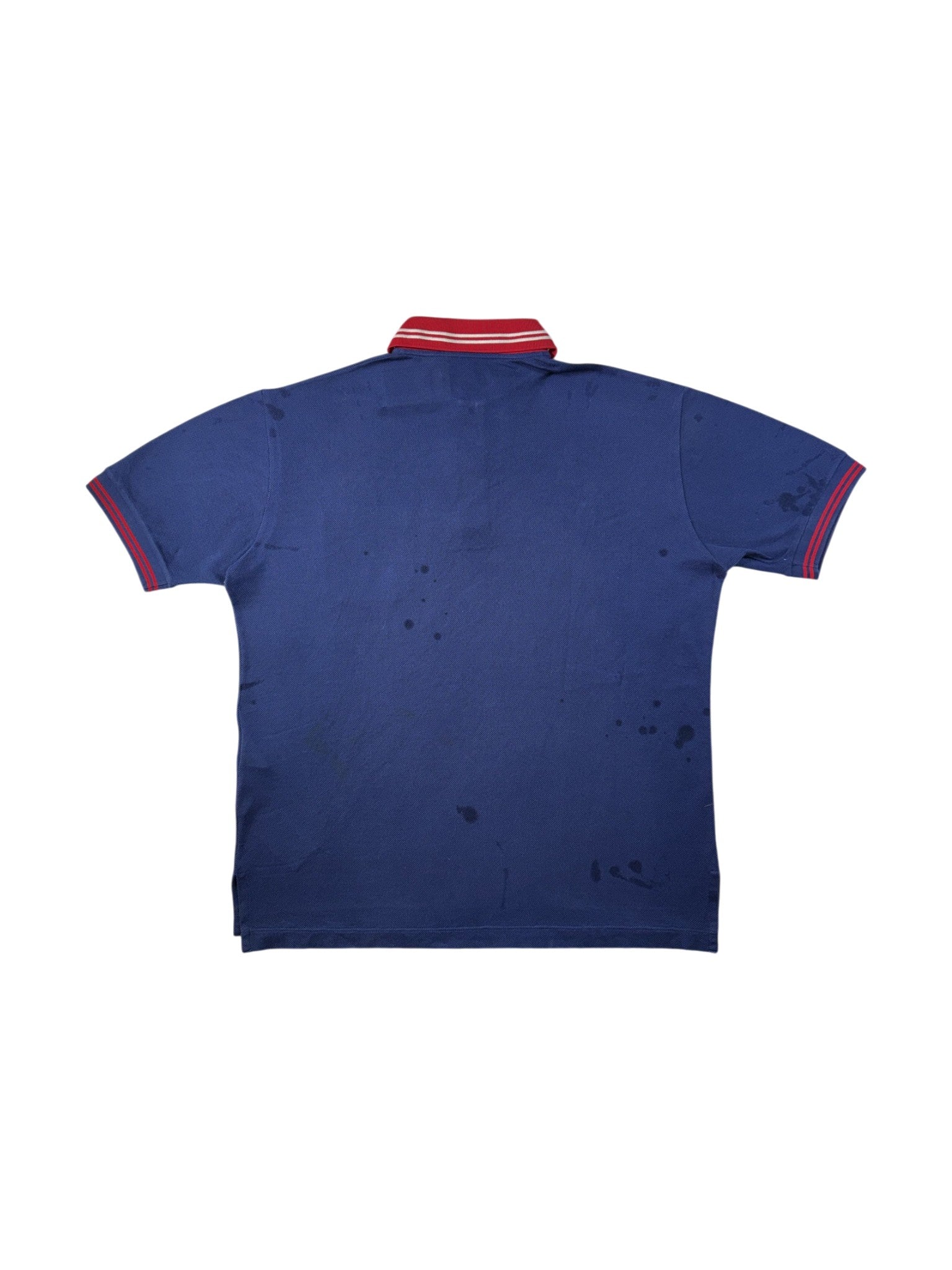 Gucci Navy & Red Polo Shirt