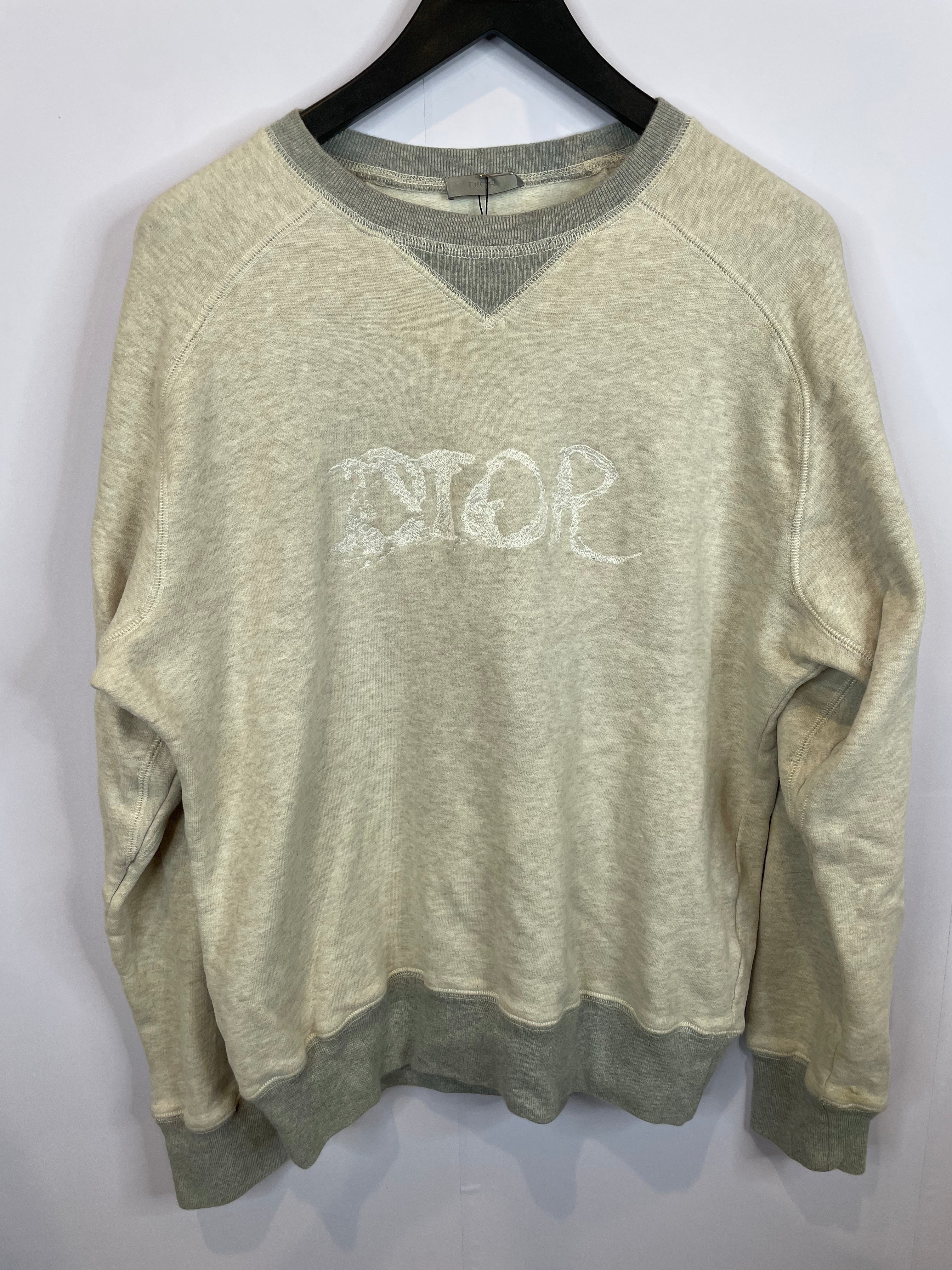 Dior Peter Dolg Crewneck Grey Used Large