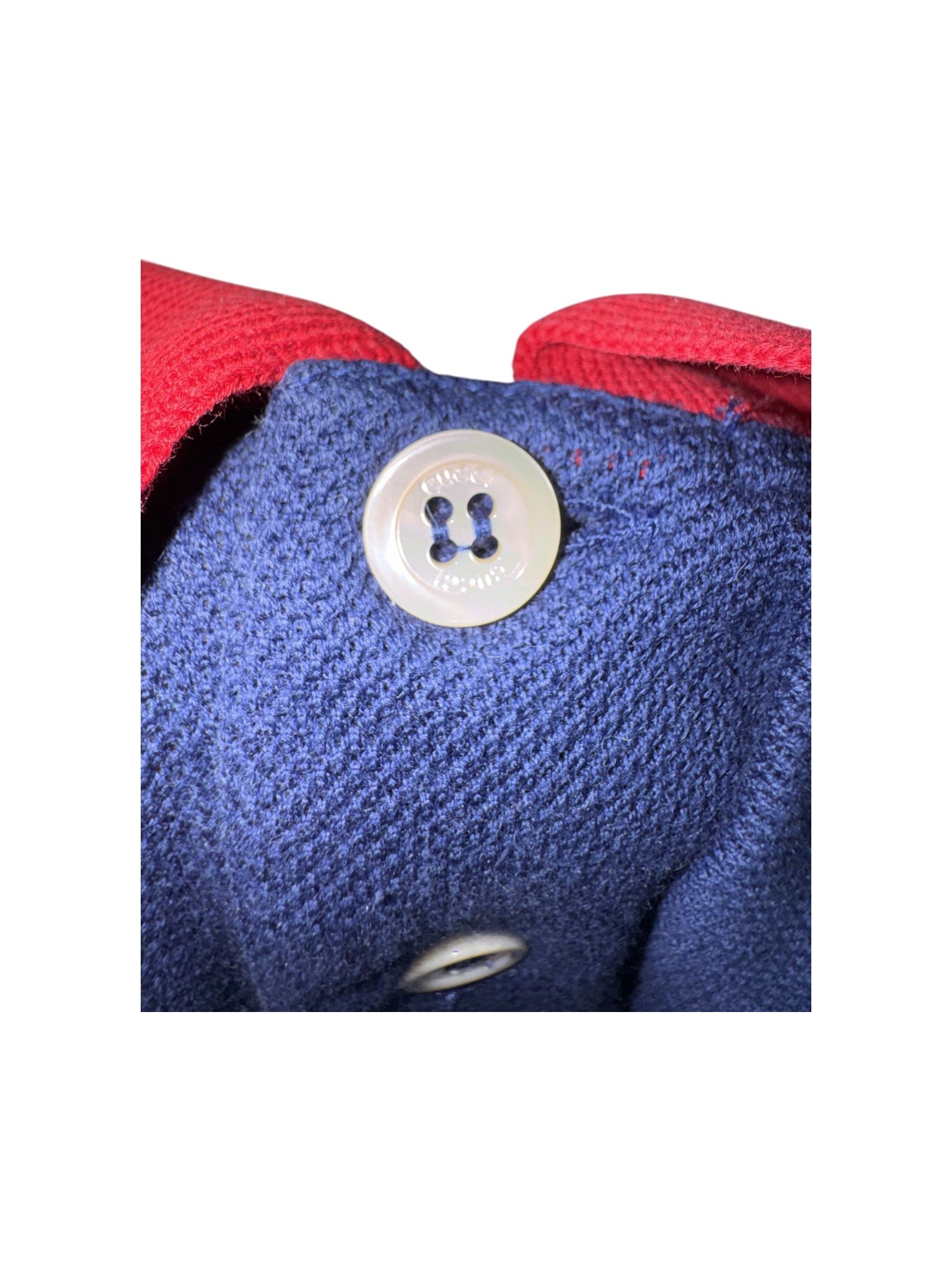 Gucci Navy & Red Polo Shirt