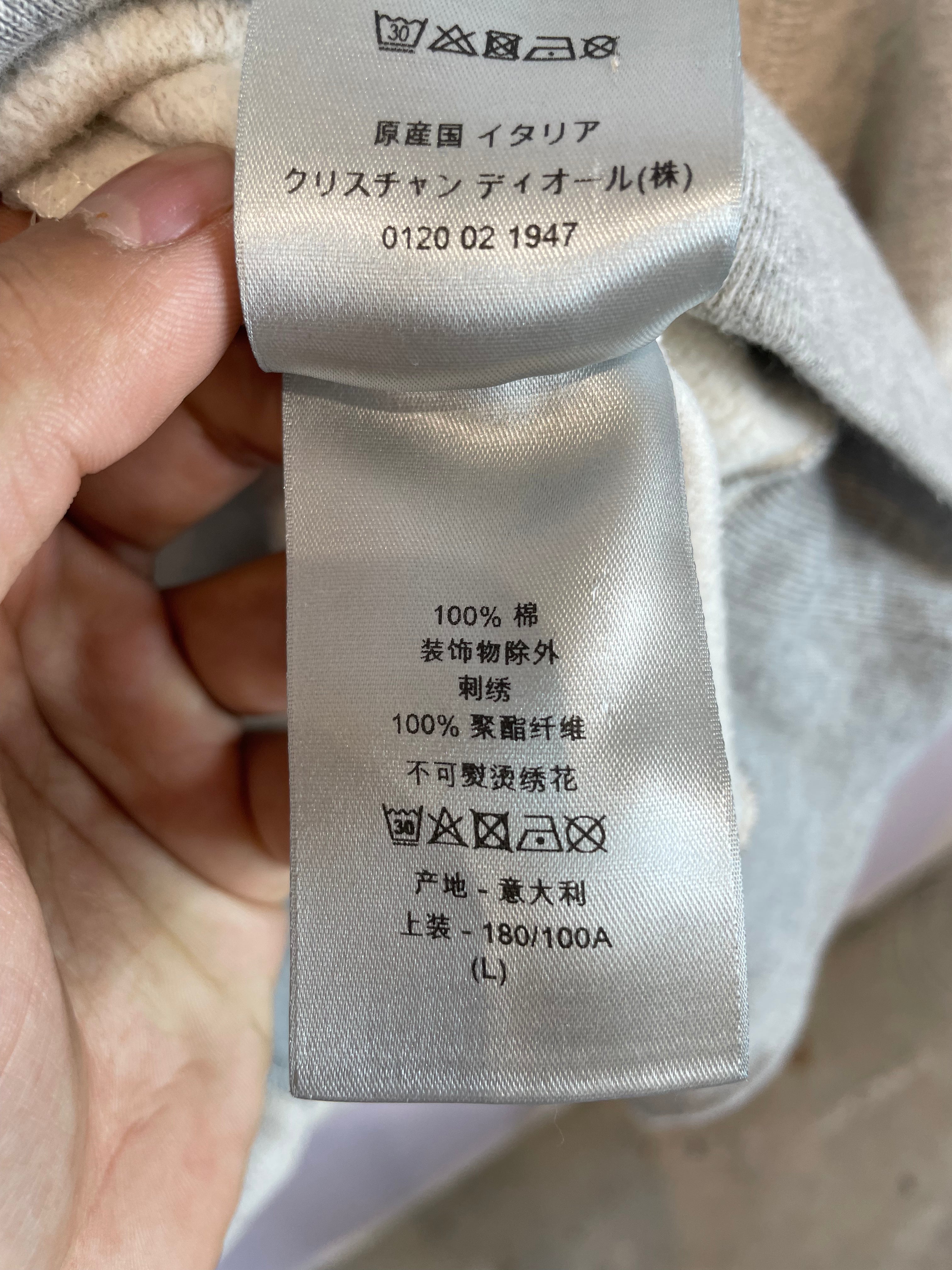 Dior Peter Dolg Crewneck Grey Used Large