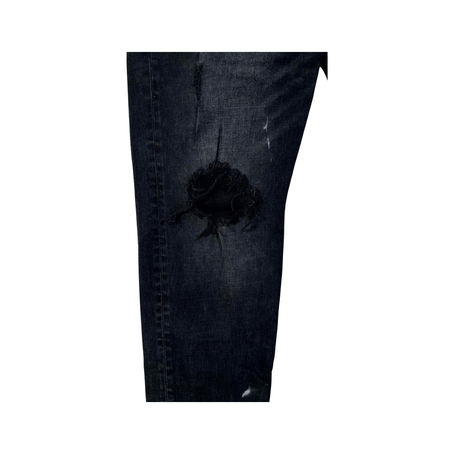 Purple Black Jeans