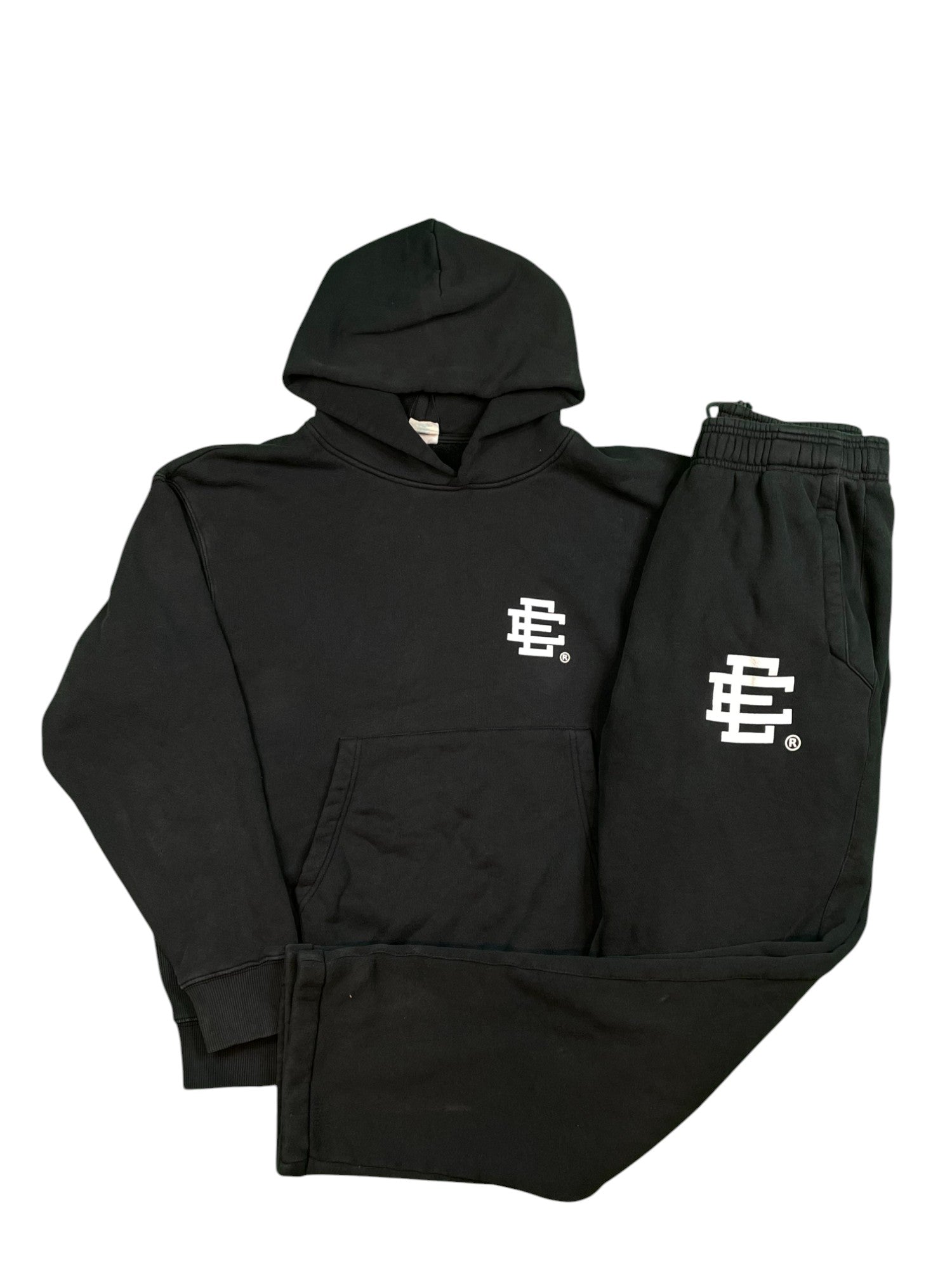 EE Sweatsuit Black White