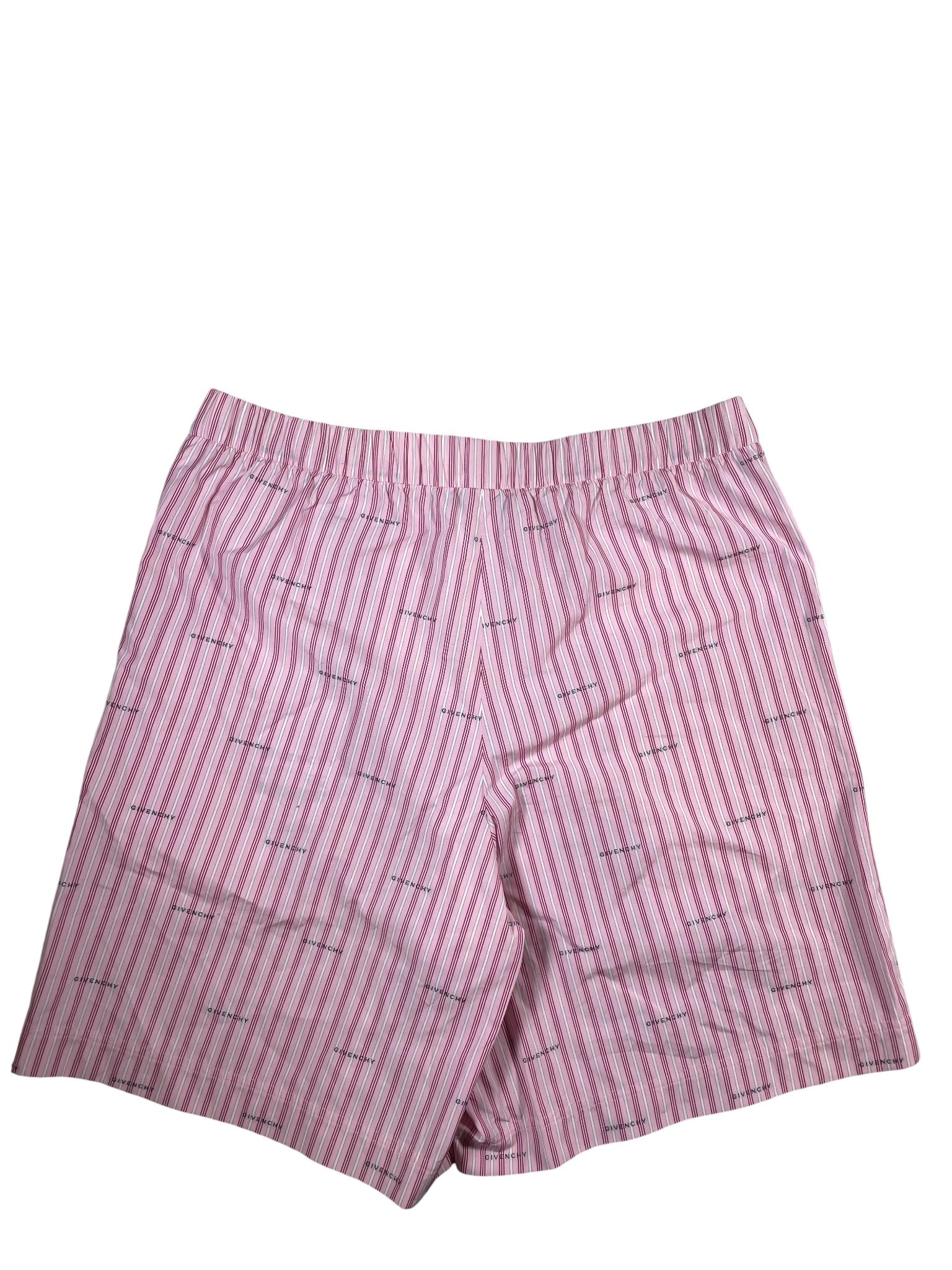 Givenchy Bermuda Striped Pink Shorts