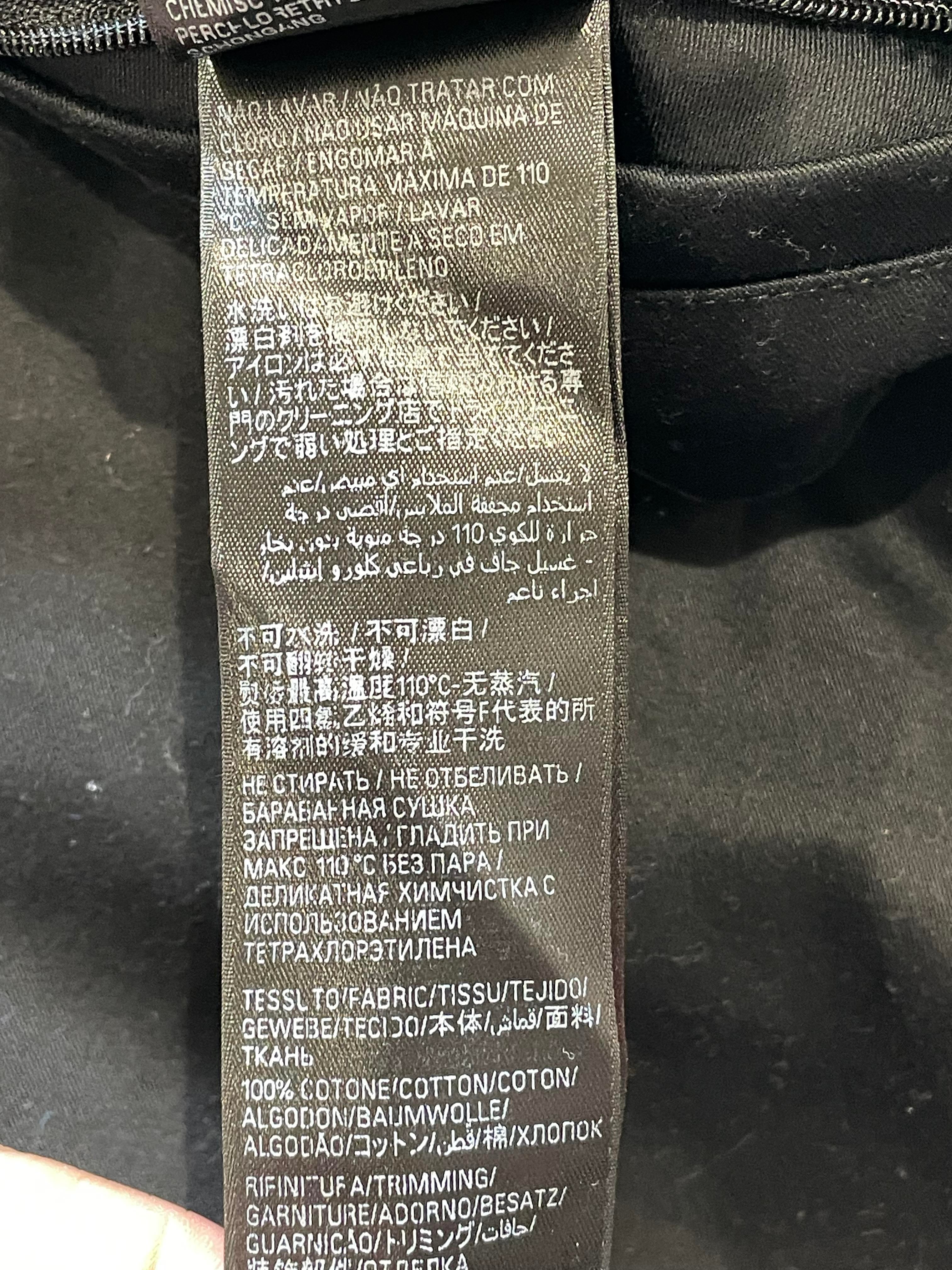 Balenciaga Cotton Shell Black Jacket