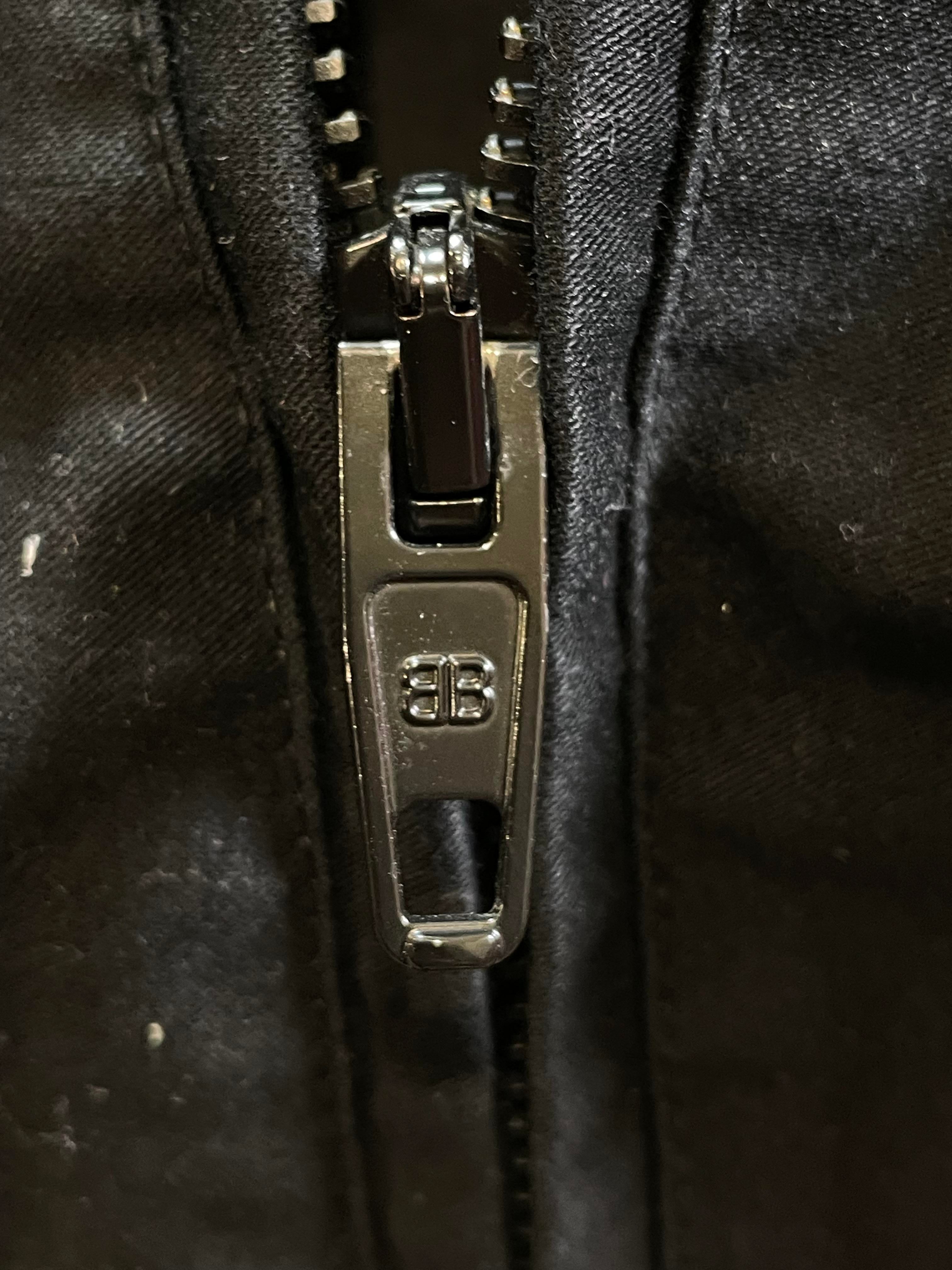 Balenciaga Cotton Shell Black Jacket