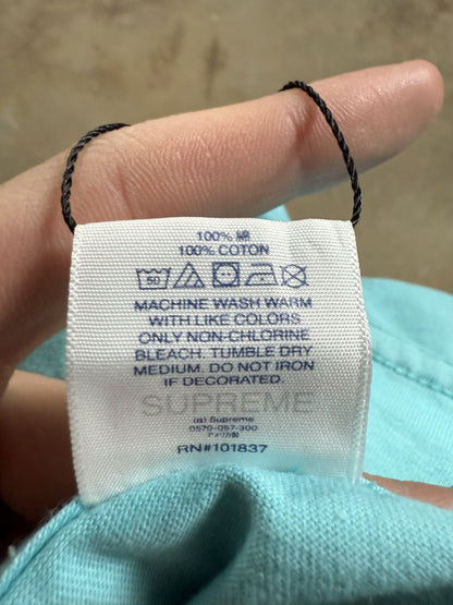 Supreme Tee Teal Bear New Medium