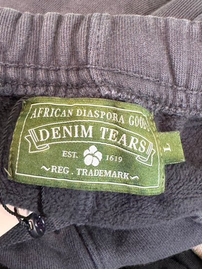 Denim Tears Grey & Yellow Sweats