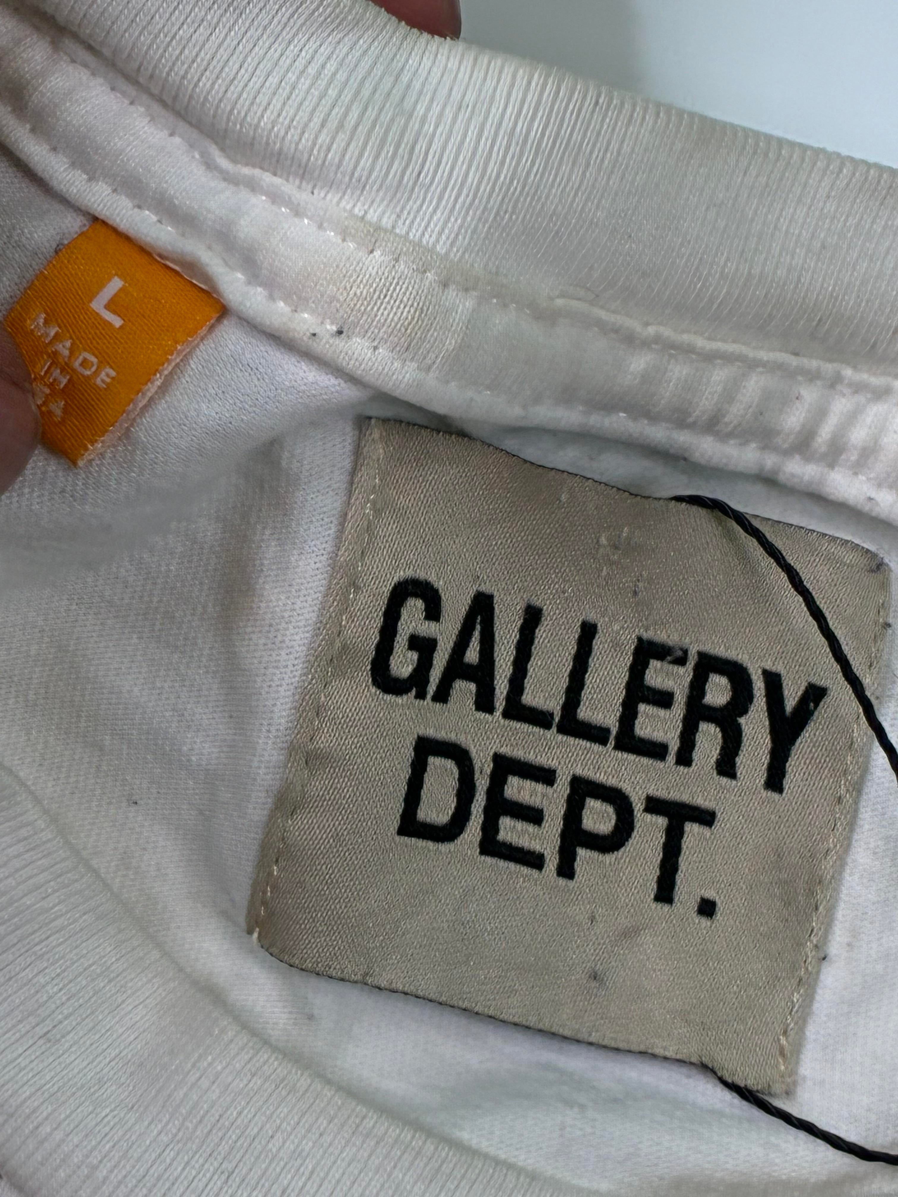 Gallery Dept ATK Glitter White Tee