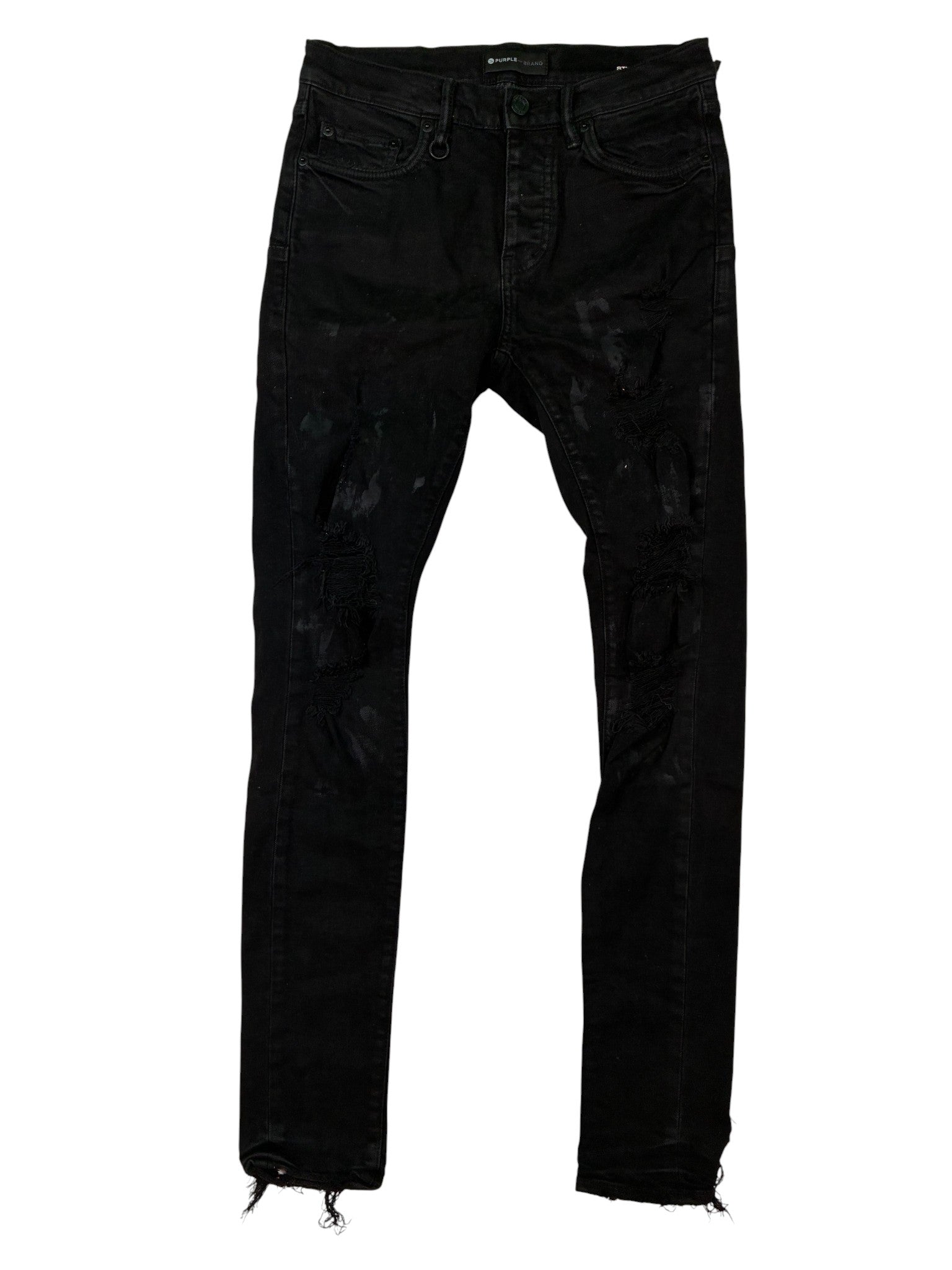 Purple Brand Black & Grey Jeans