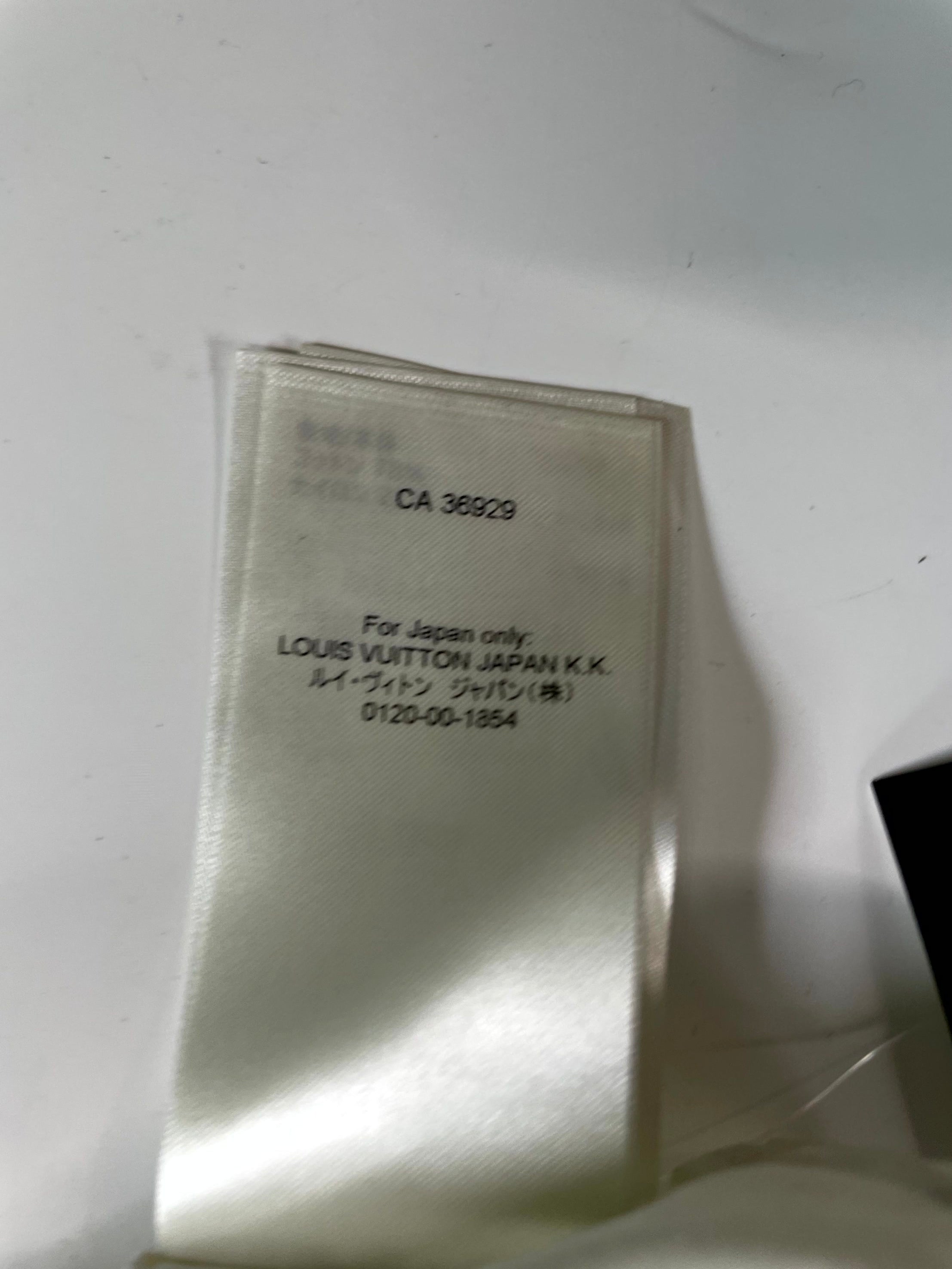 Louis Vuitton Damier Spread Button Up White Shirt