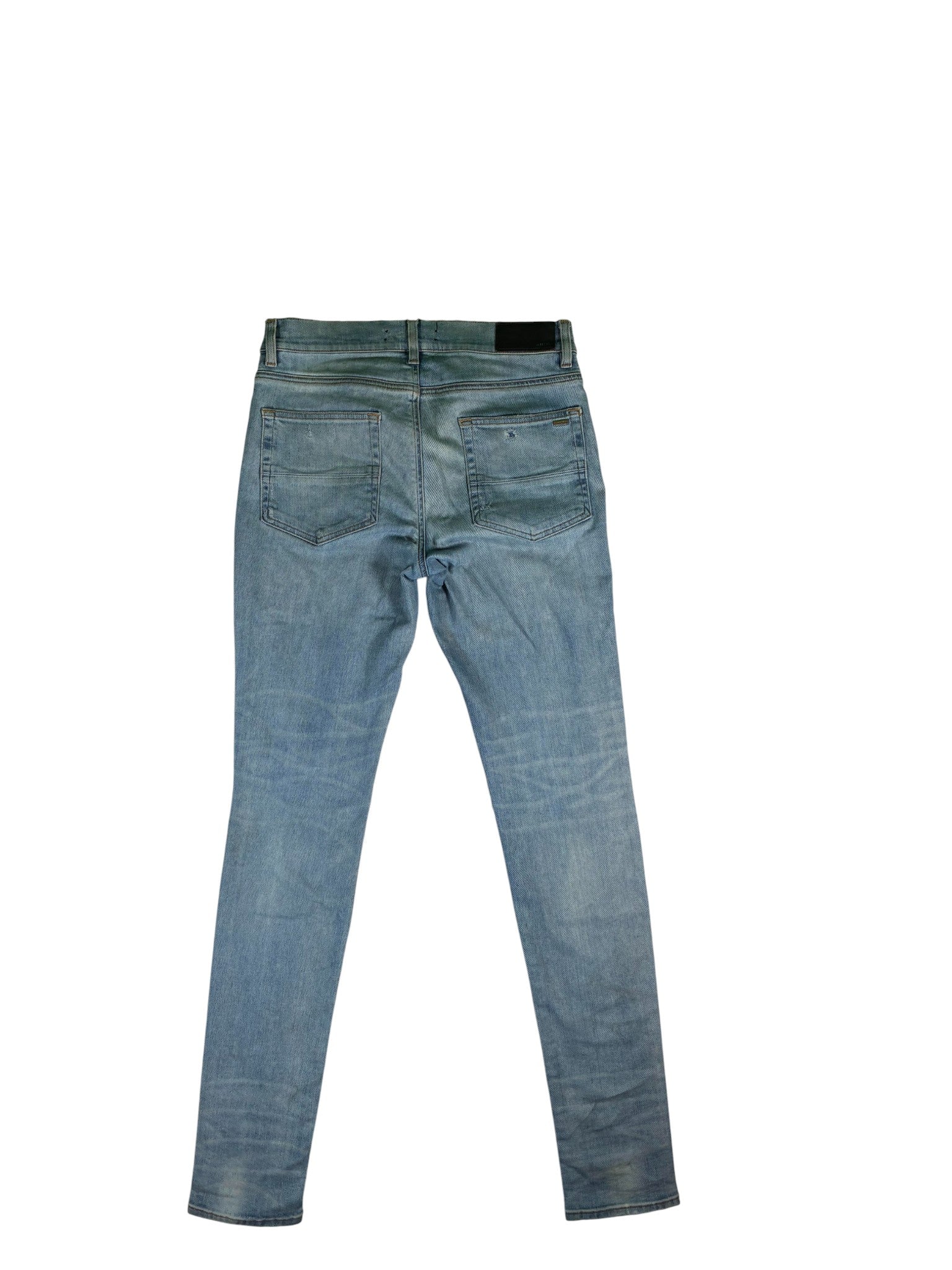 Amiri Light Wash Ripped Jeans