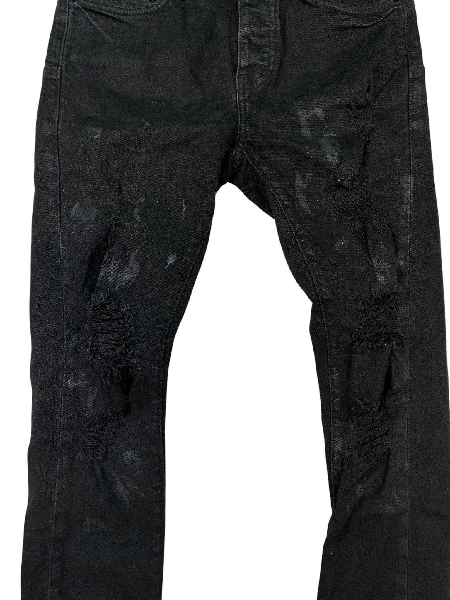 Purple Brand Black & Grey Jeans
