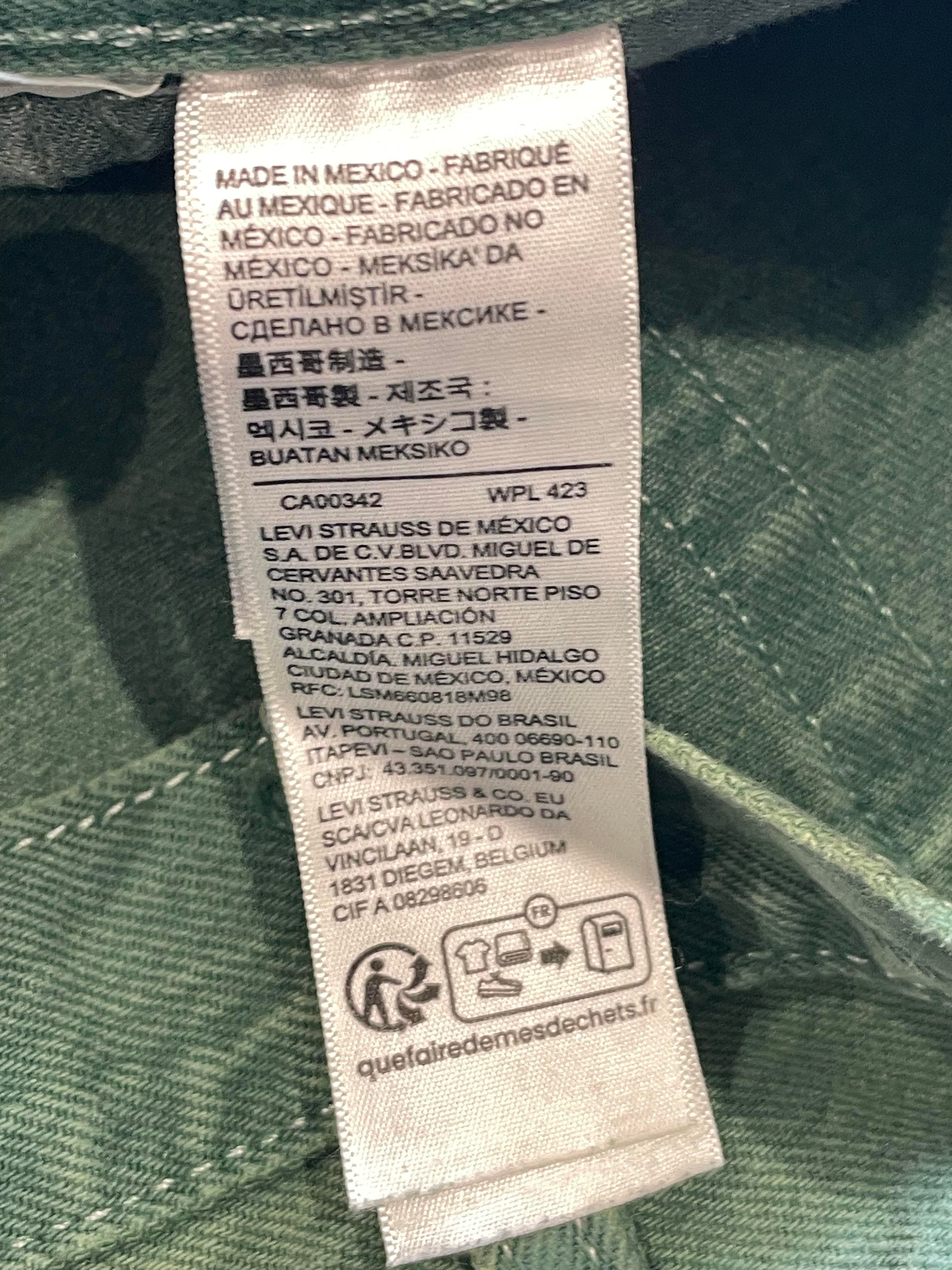 Denim Tears Green Plain Jeans